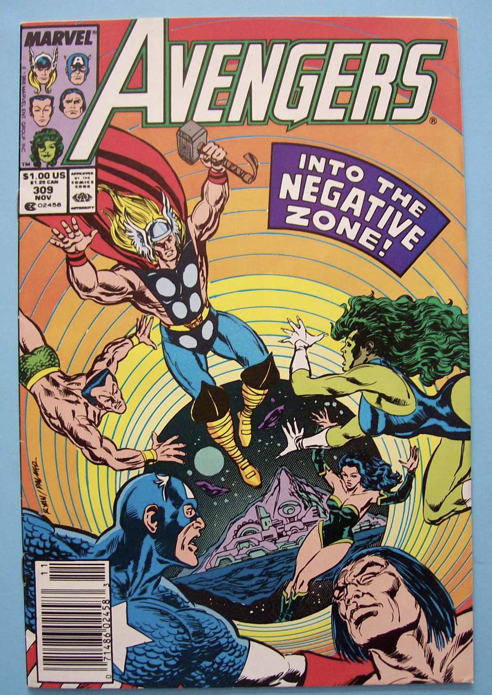 The Avengers Comics - November 1989 - To Find Olympia