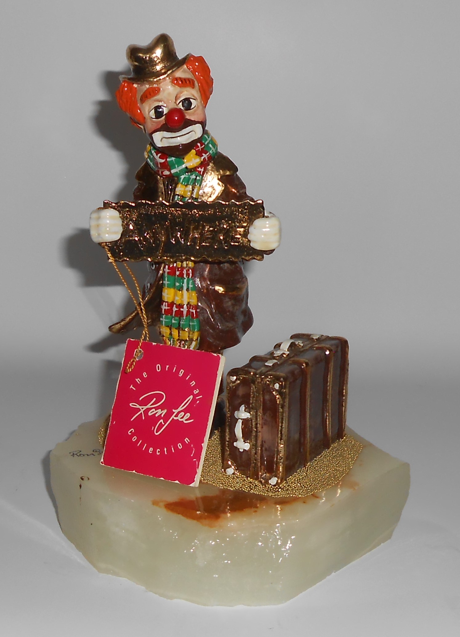 Ron Lee Art #302 Georgie Going Anywhere 1986 Clown
