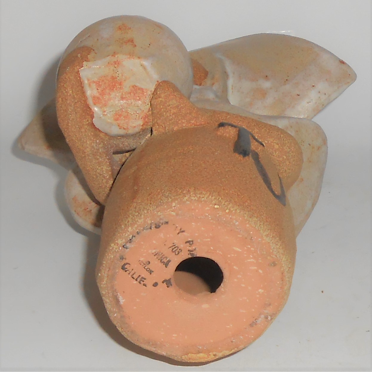Metlox Pottery Poppy Trail Artware #703 Monique Nun Pop