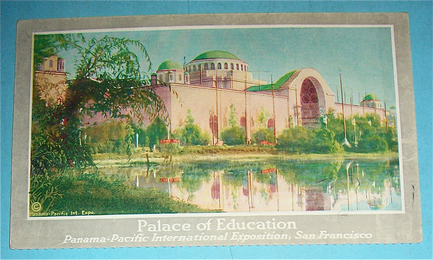Palace Of Education Postcard-Pan Pac International Expo