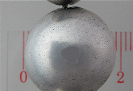 Necklace Sterling Silver Mexico Beads  74 grams
