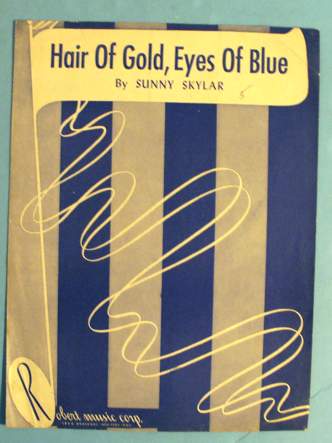 1948 Hair of Gold, Eyes of Blue By Sunny Skylar