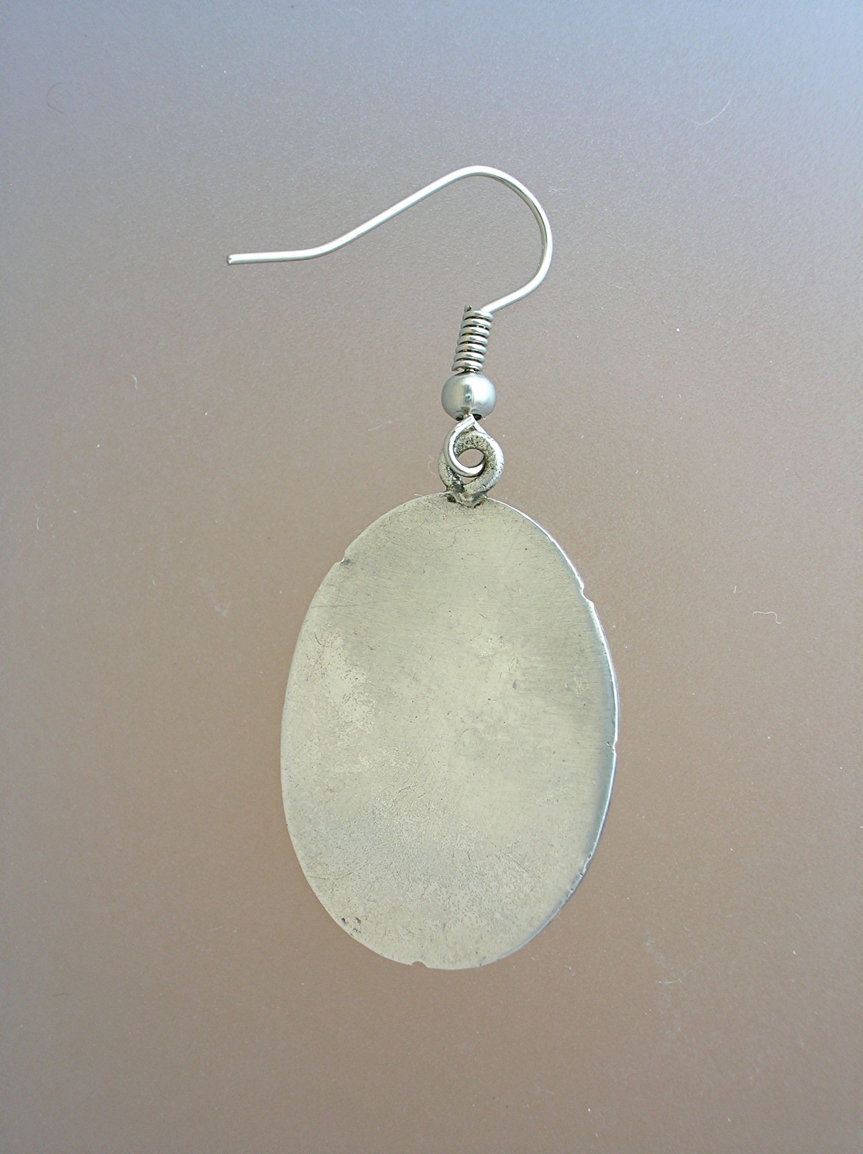 Mediterranean Coral Sterling Silver Navajo Earrings