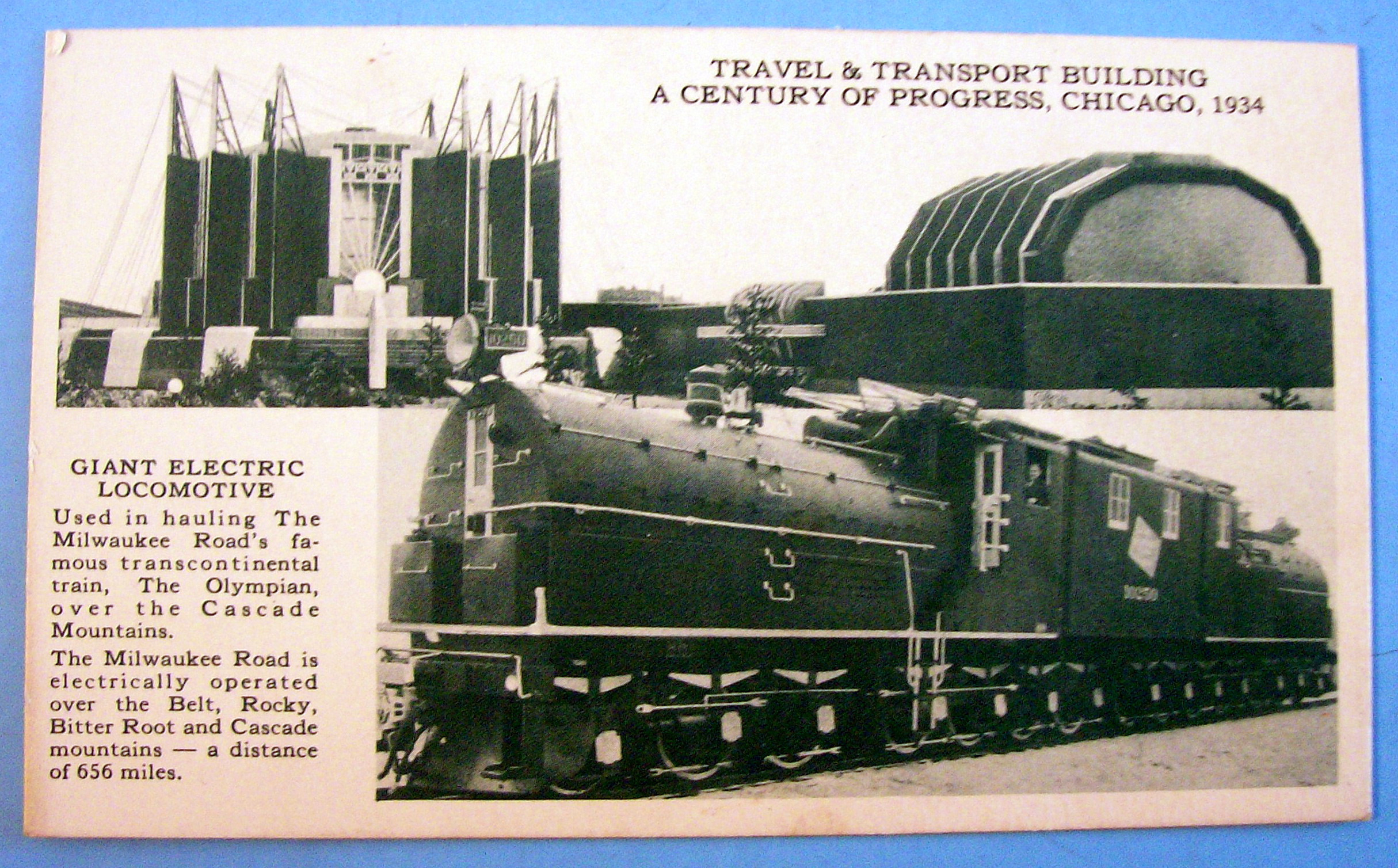 1933 Century of Progress, Giant Electric Locomotive
