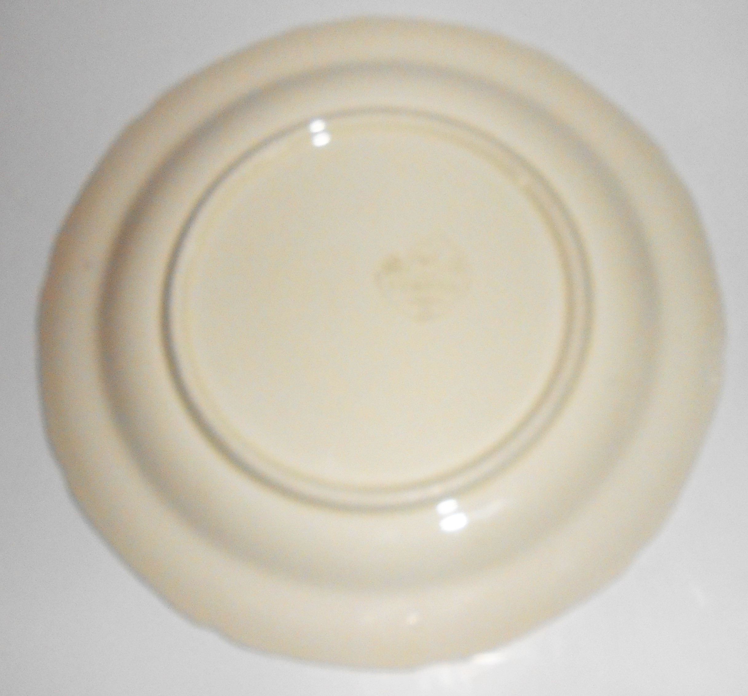 Early Poxon Vernon Pottery Basket w/Floral Garland Dinn