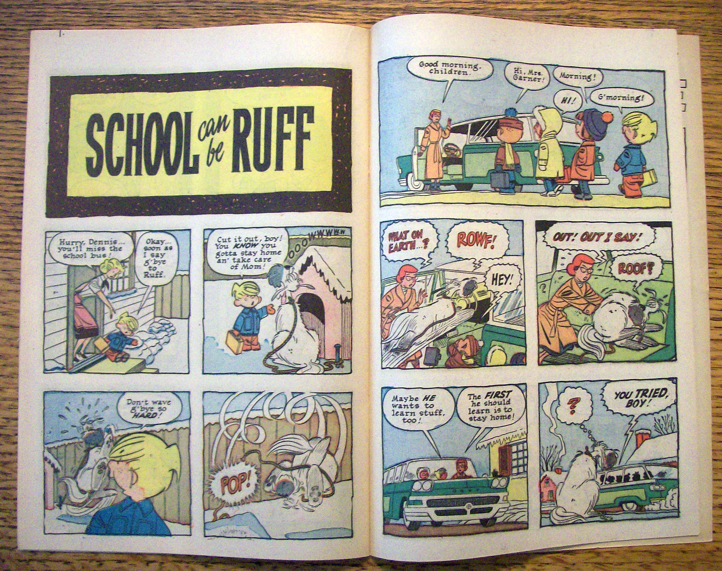 Dennis The Menace Comic #32-January 1959-Dennis