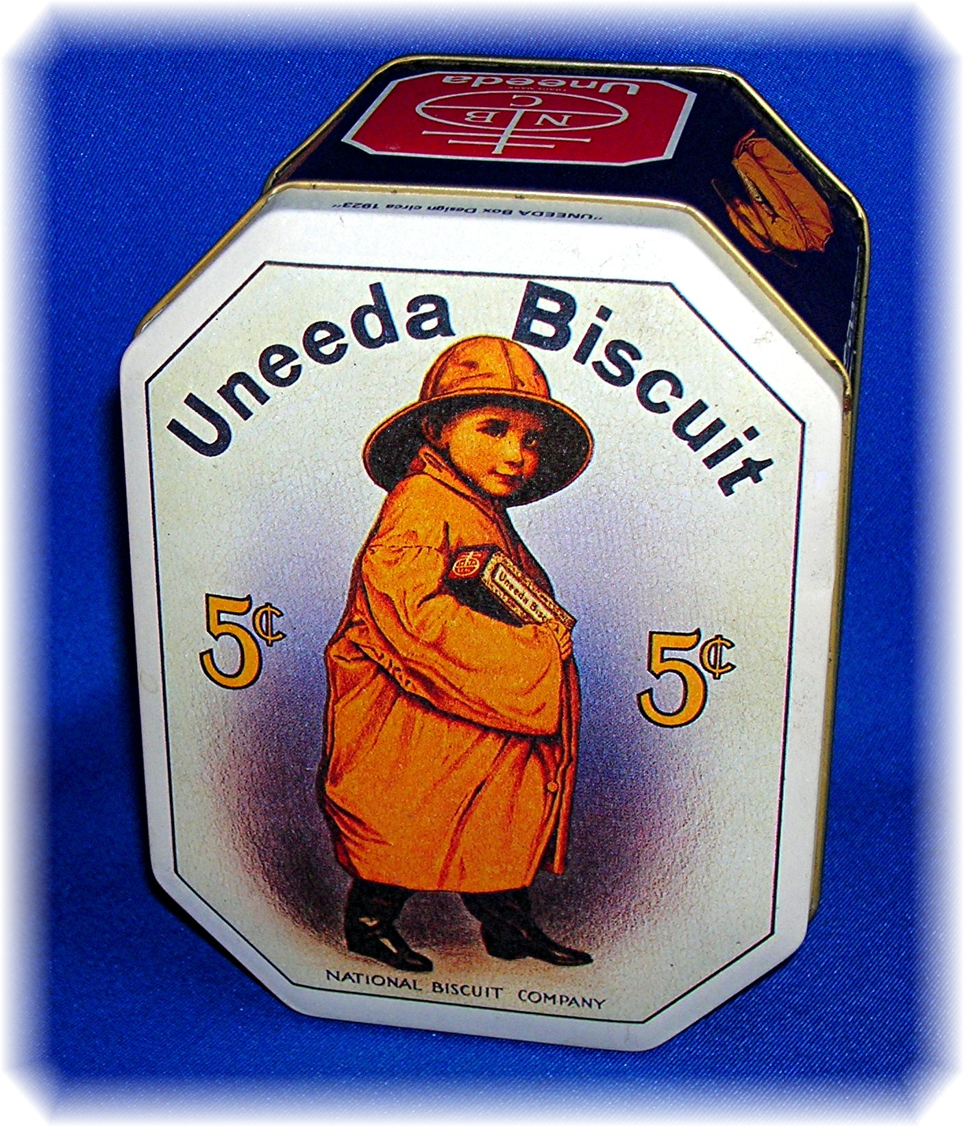 Collectable Uneeda Biscuit Tin - National Biscuit C0 .