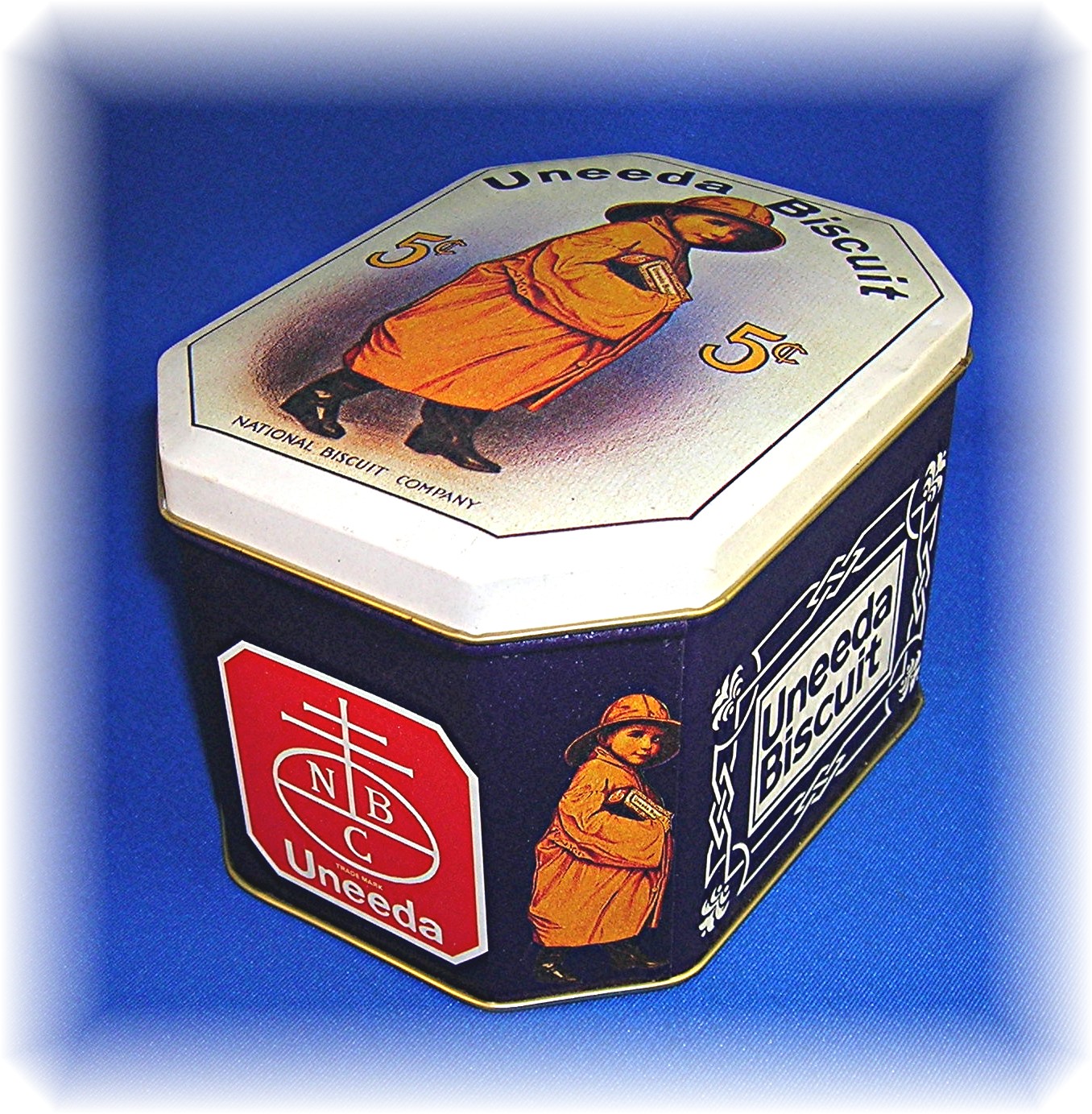 Collectable Uneeda Biscuit Tin - National Biscuit C0 .