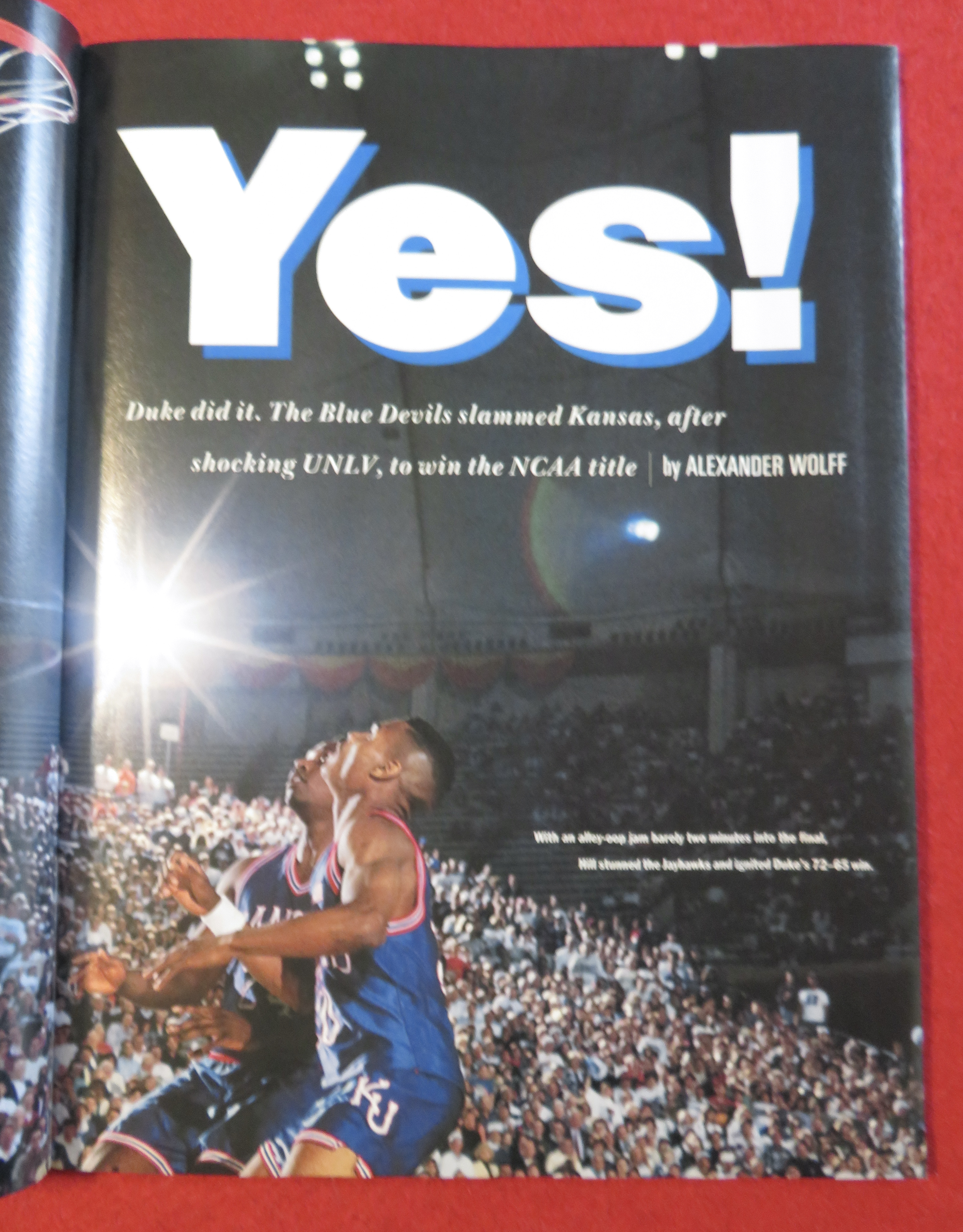 Sports Illustrated Magazine April 8, 1991 Wish Granted
