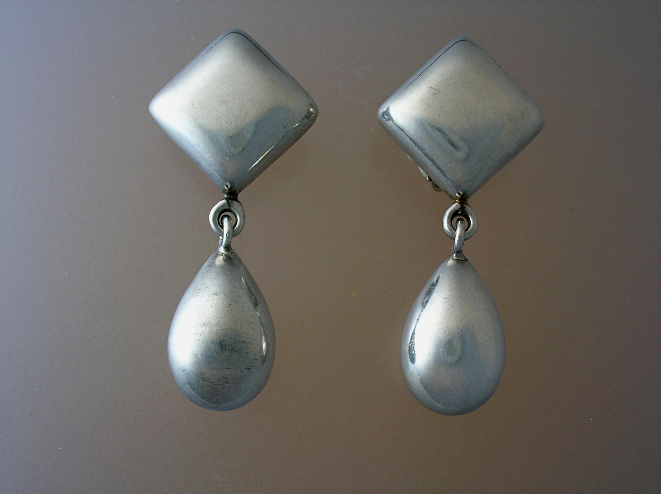 Earrings Sterling Silver Sheila TC 137 Mexico Teardrop