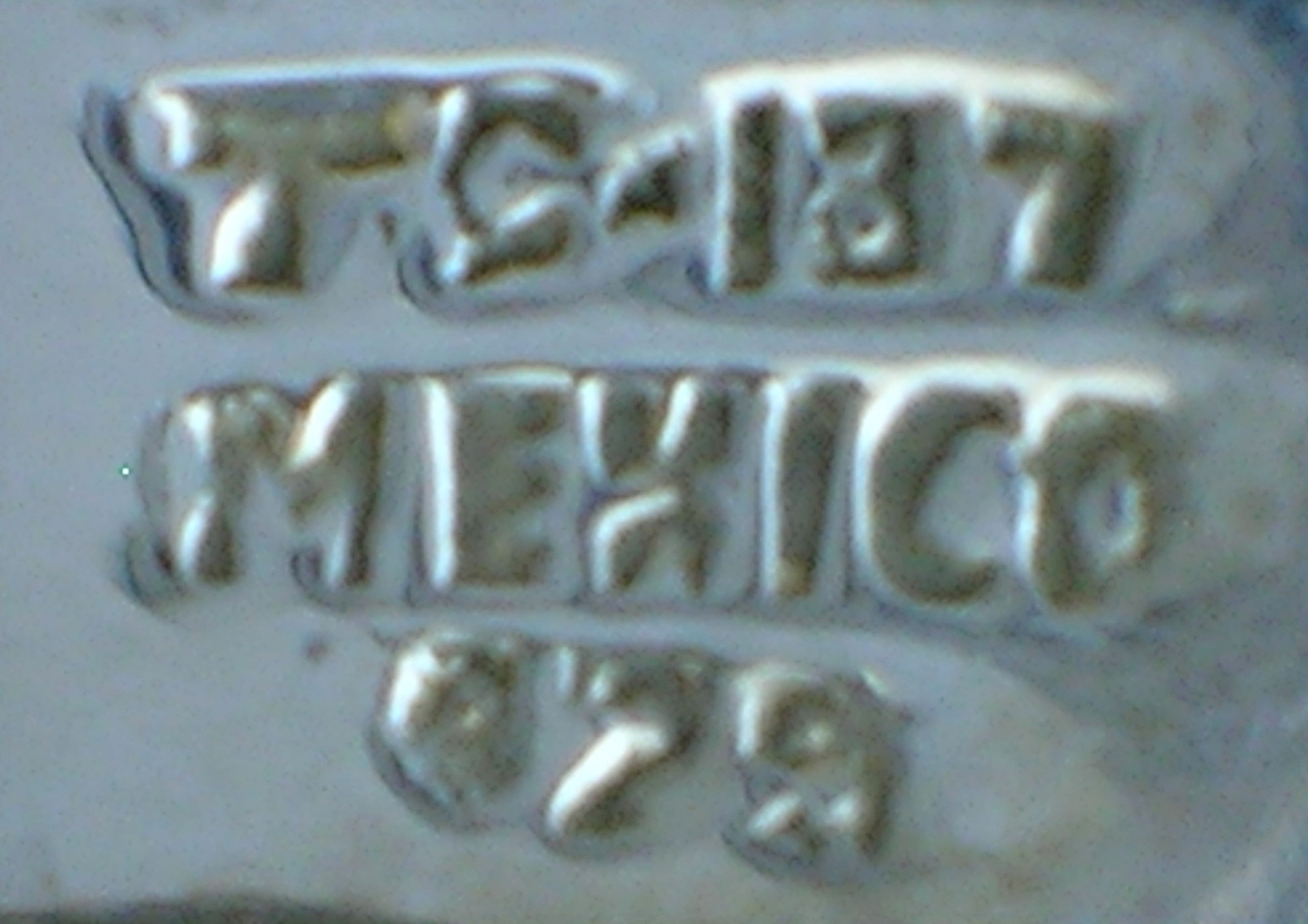 Earrings Sterling Silver Sheila TC 137 Mexico Teardrop