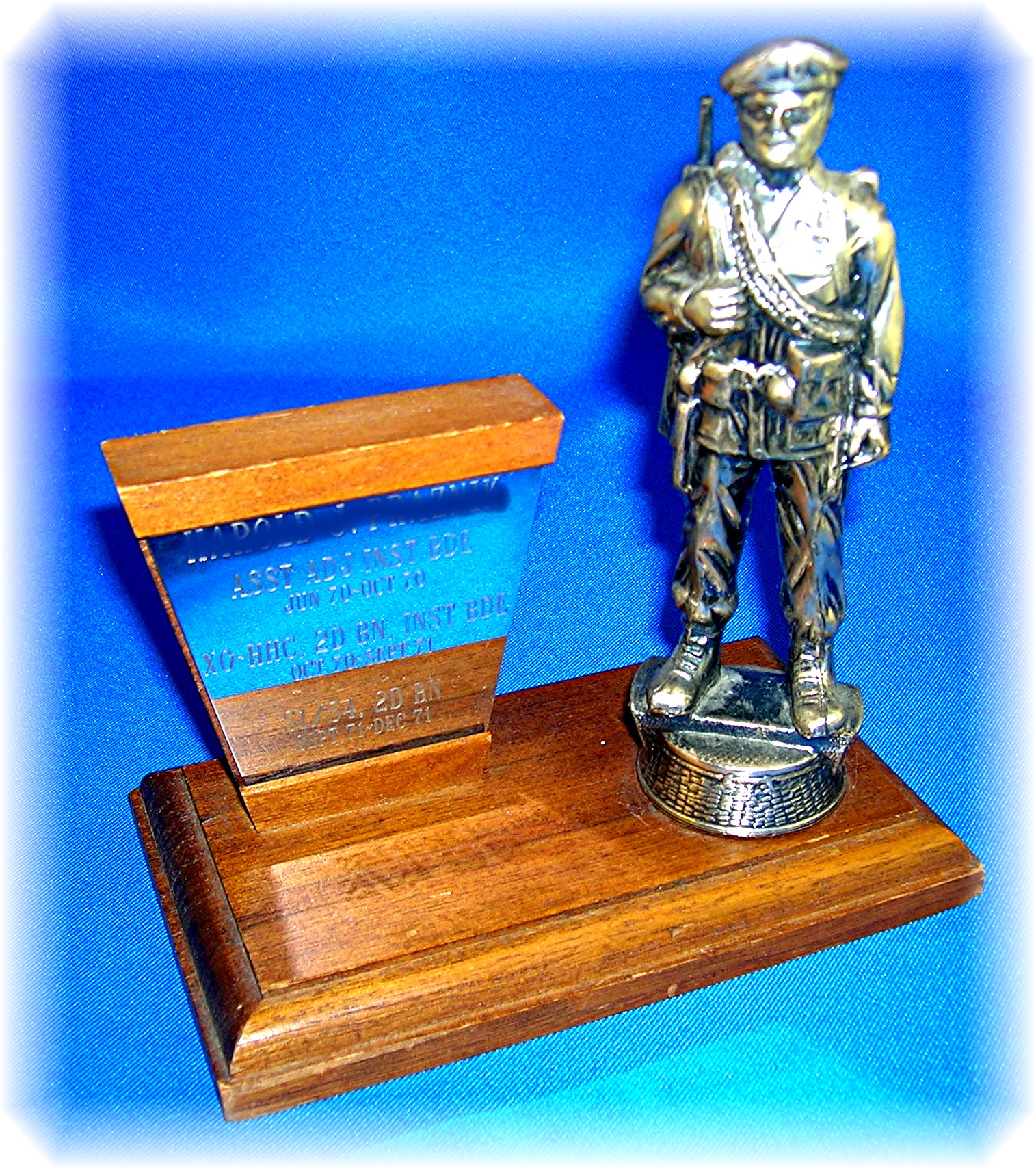 Special Forces Presentation Statue Circa 1960'S . .
