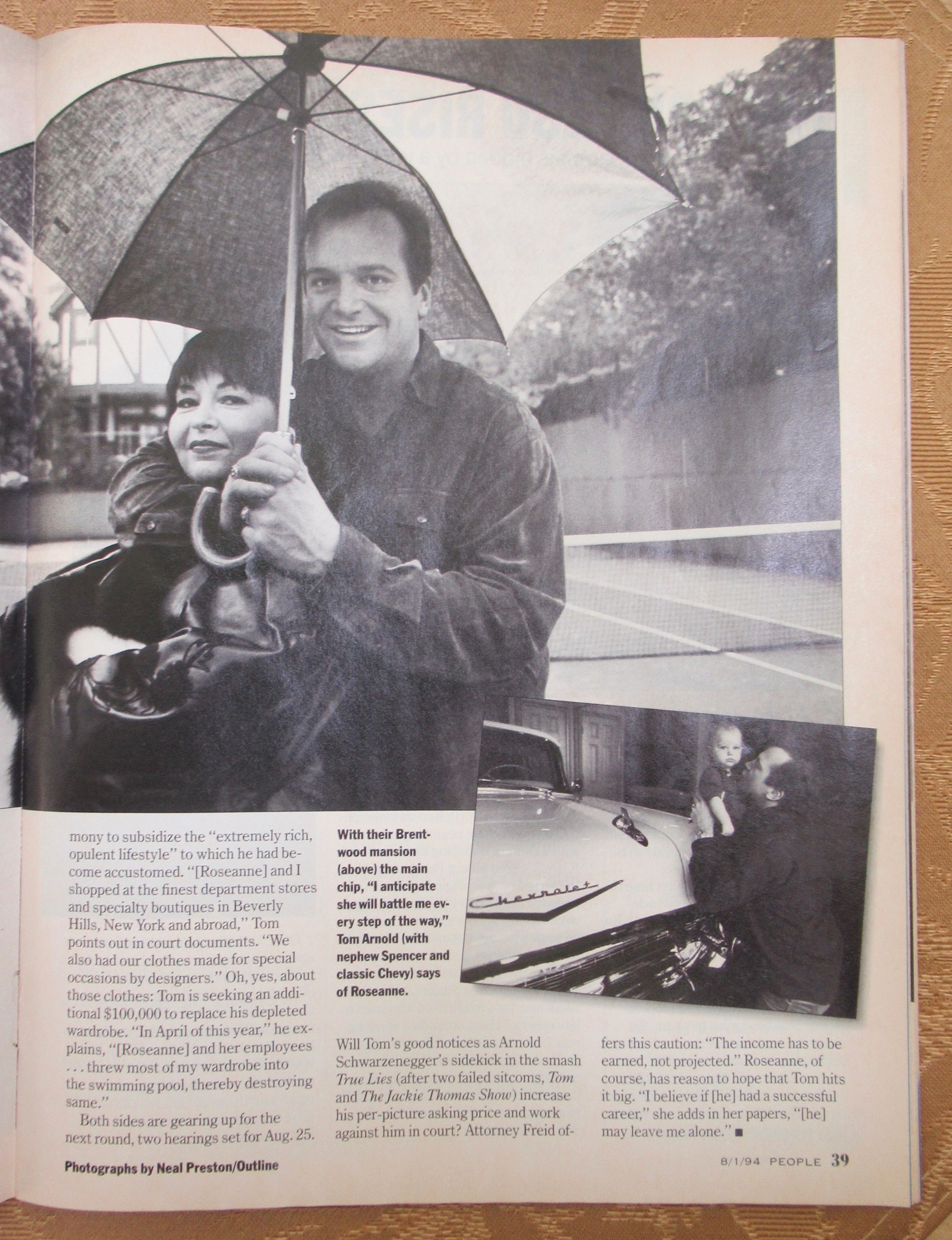 People Magazine August 1, 1994 Nicole Simpson