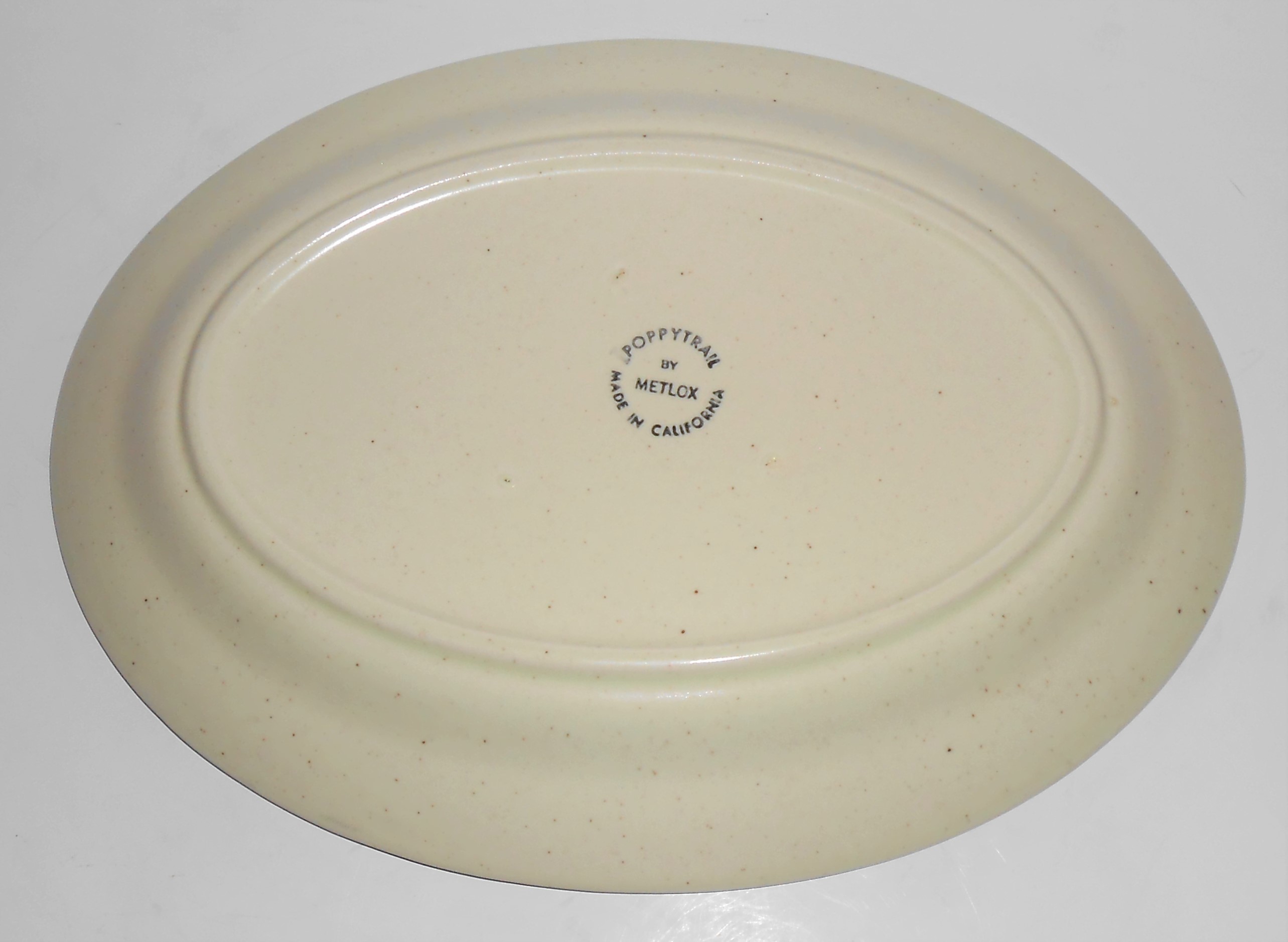 Metlox Poppy Trail Pottery Provincial Fruit Platter