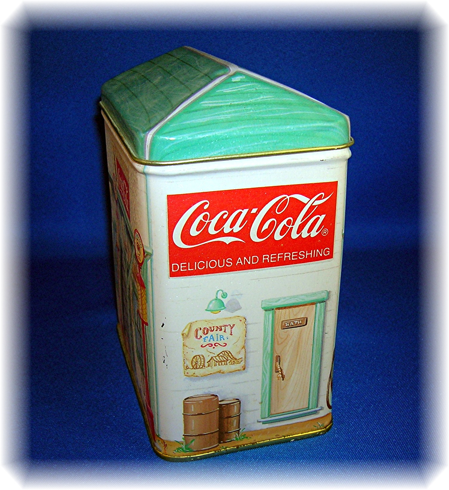 Coca Cola Collectable Tin Canister