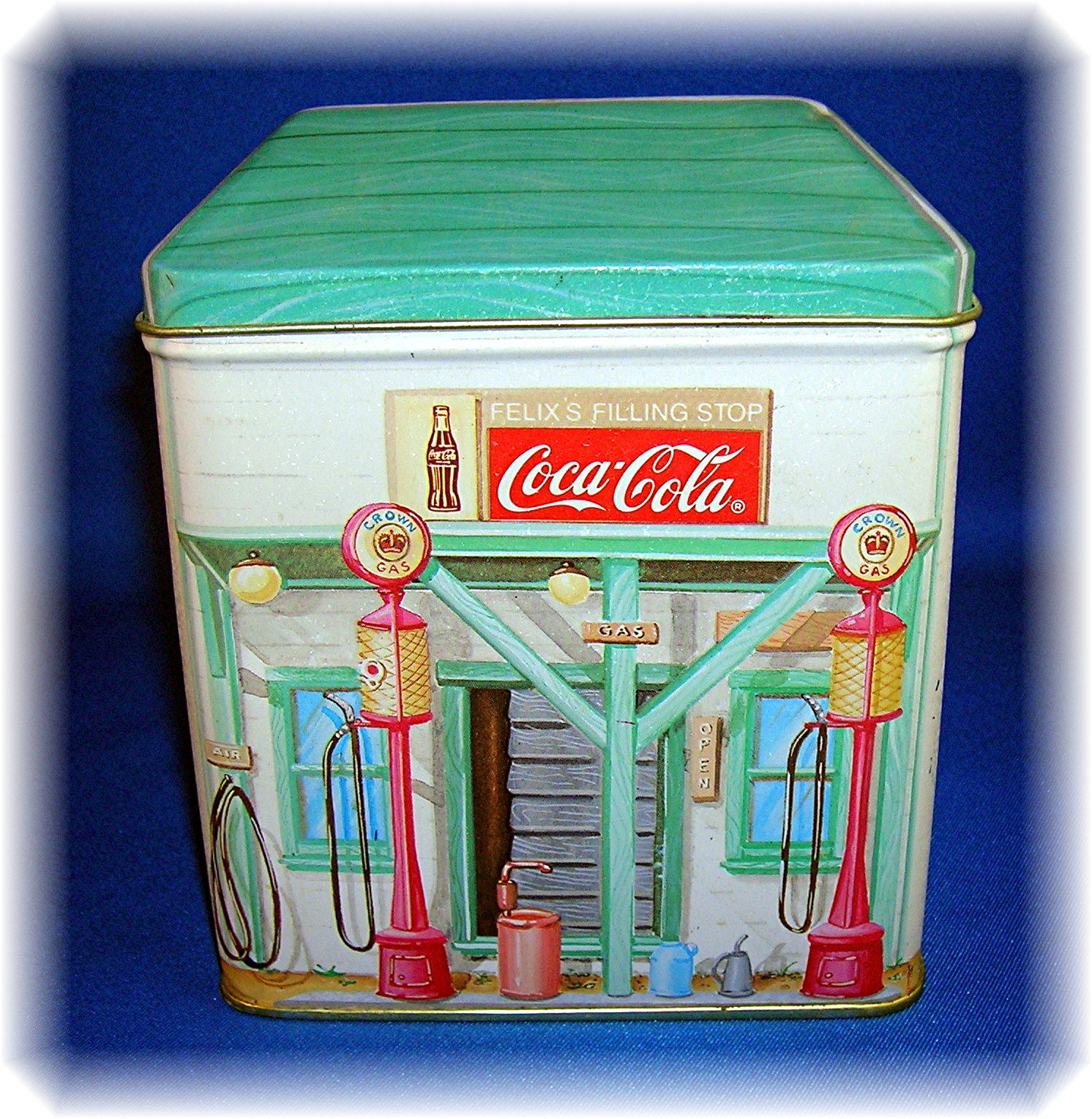 Coca Cola Collectable Tin Canister