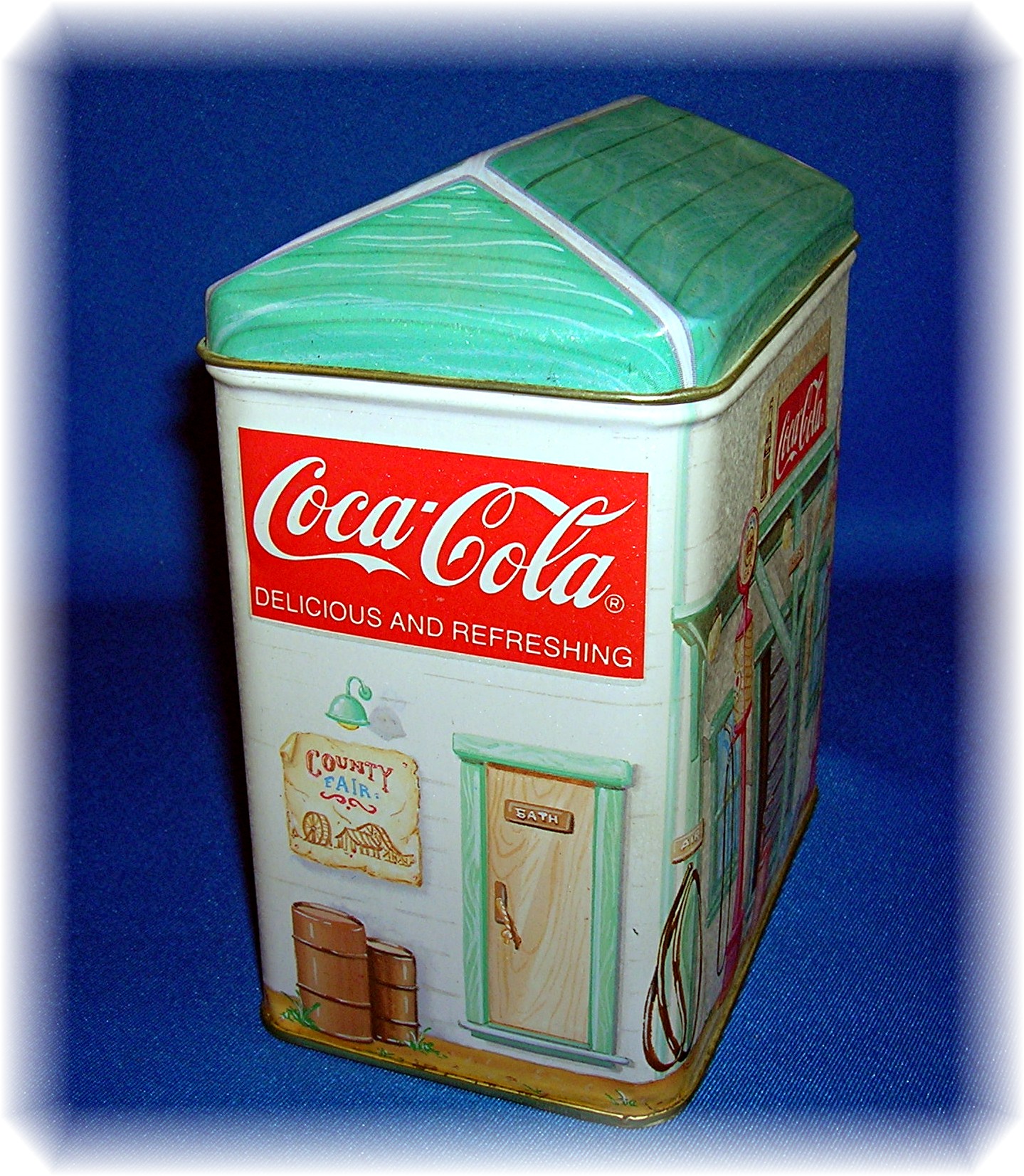 Coca Cola Collectable Tin Canister