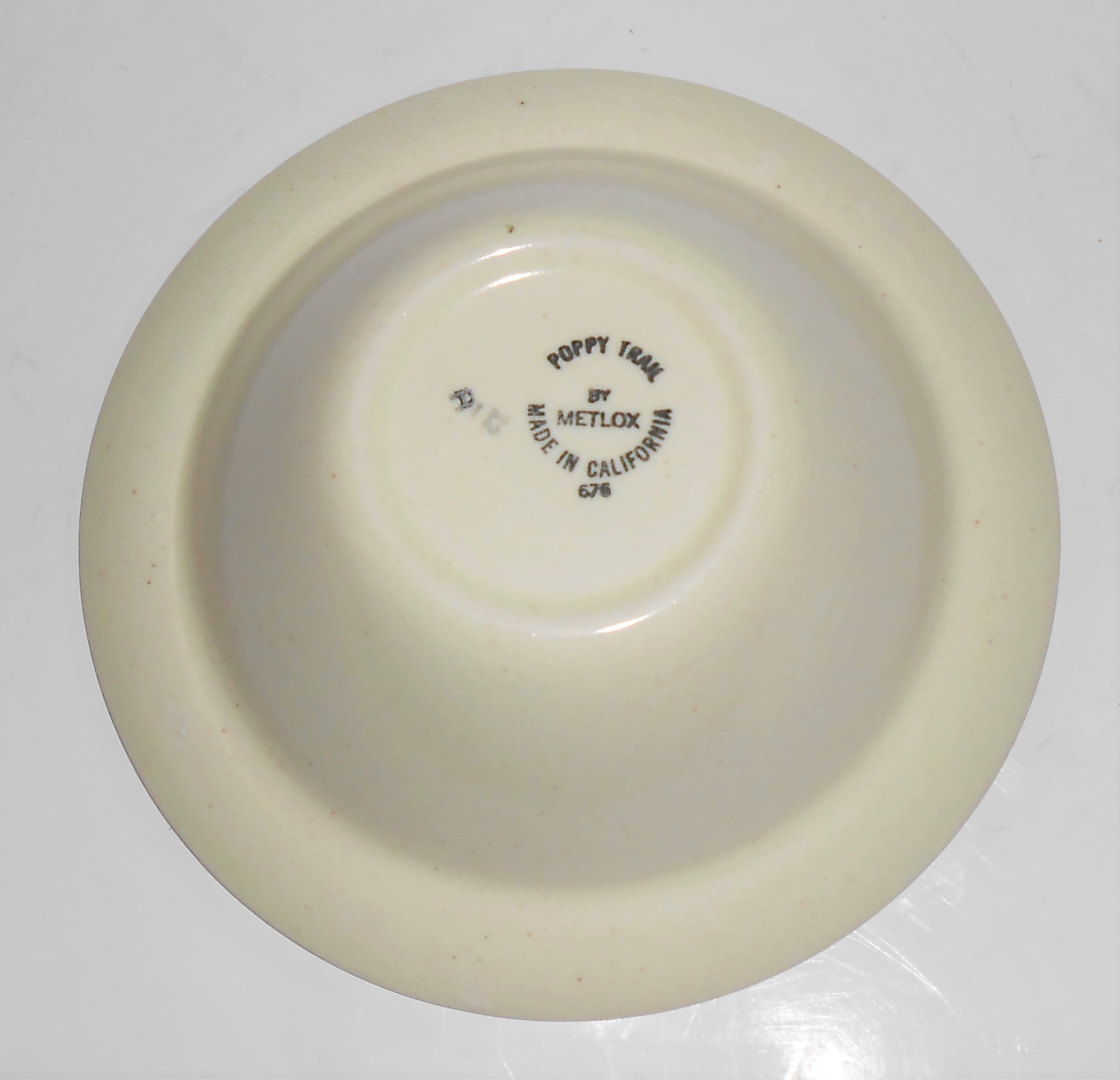 Metlox Poppy Trail Pottery Provincial Fruit Cereal Bowl