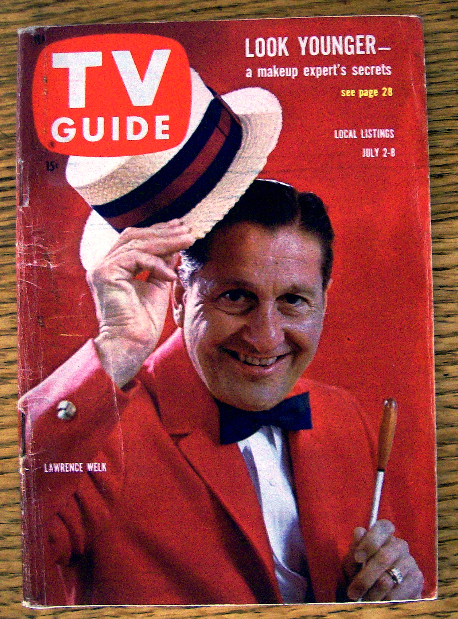 TV Guide - July 2-8, 1960 - Lawrence Welk