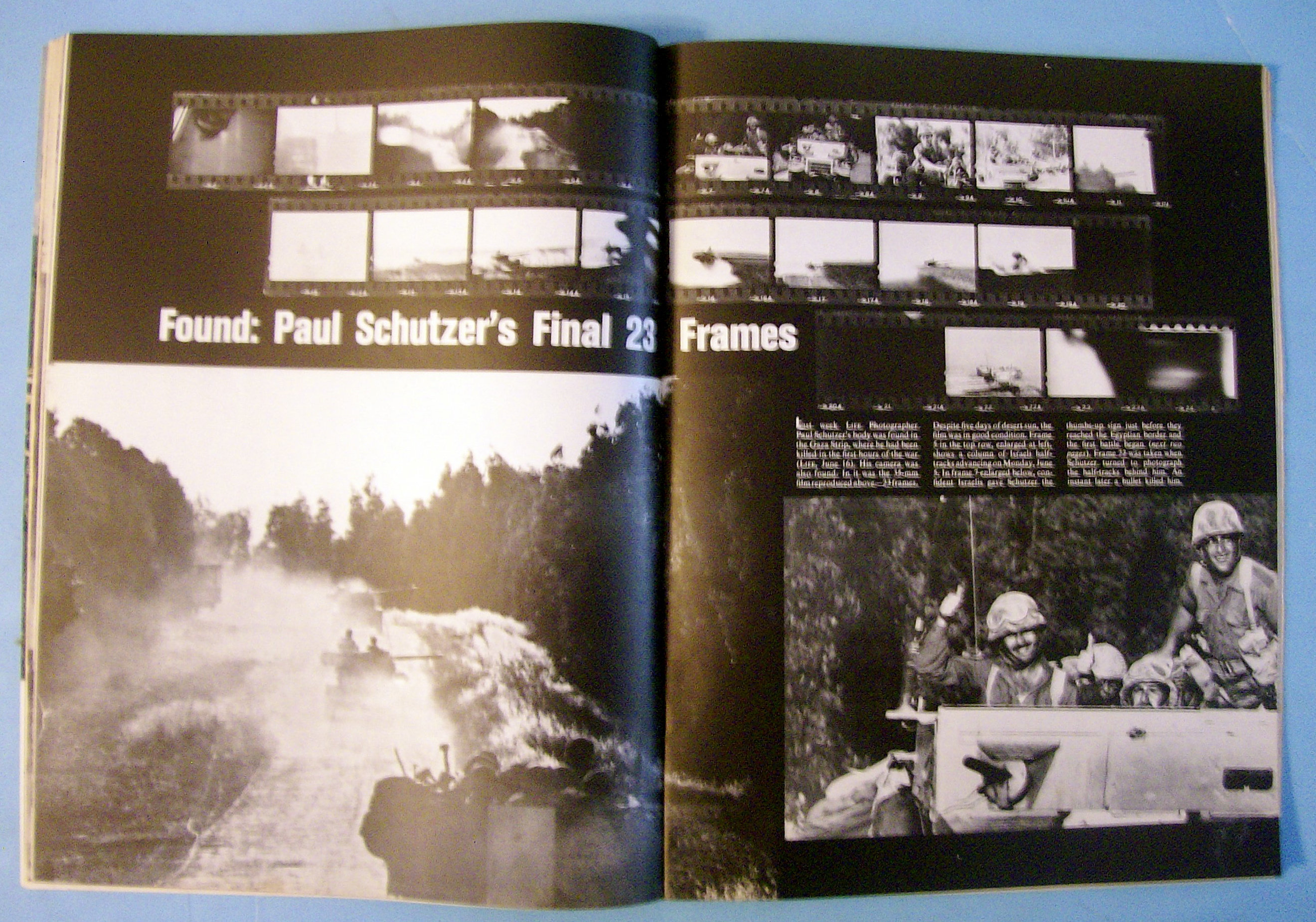 Life Magazine June 23, 1967 Israeli Soldier in Suez