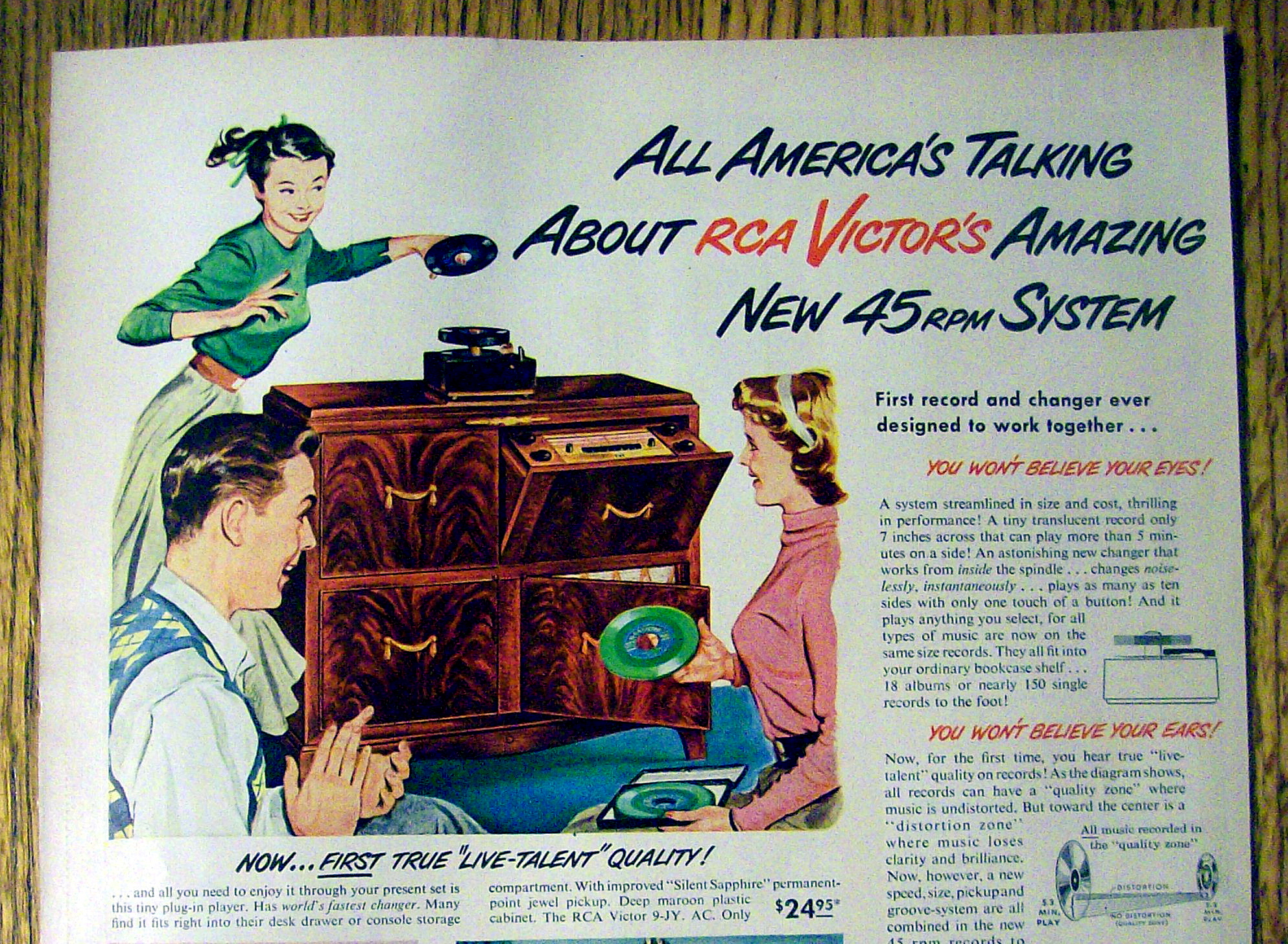 1949 RCA Victor 45 RPM System