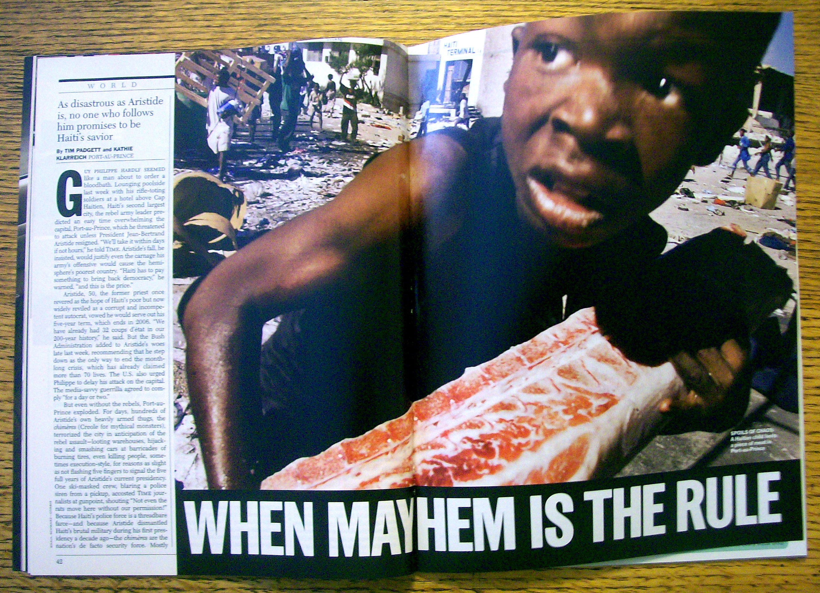Time Magazine March 8, 2004 The Other War