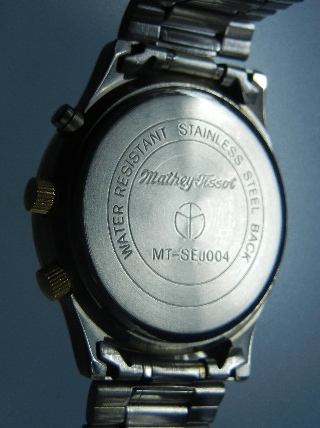Mathey Tissot Moon Phase  Quartz Wristwatch Mans