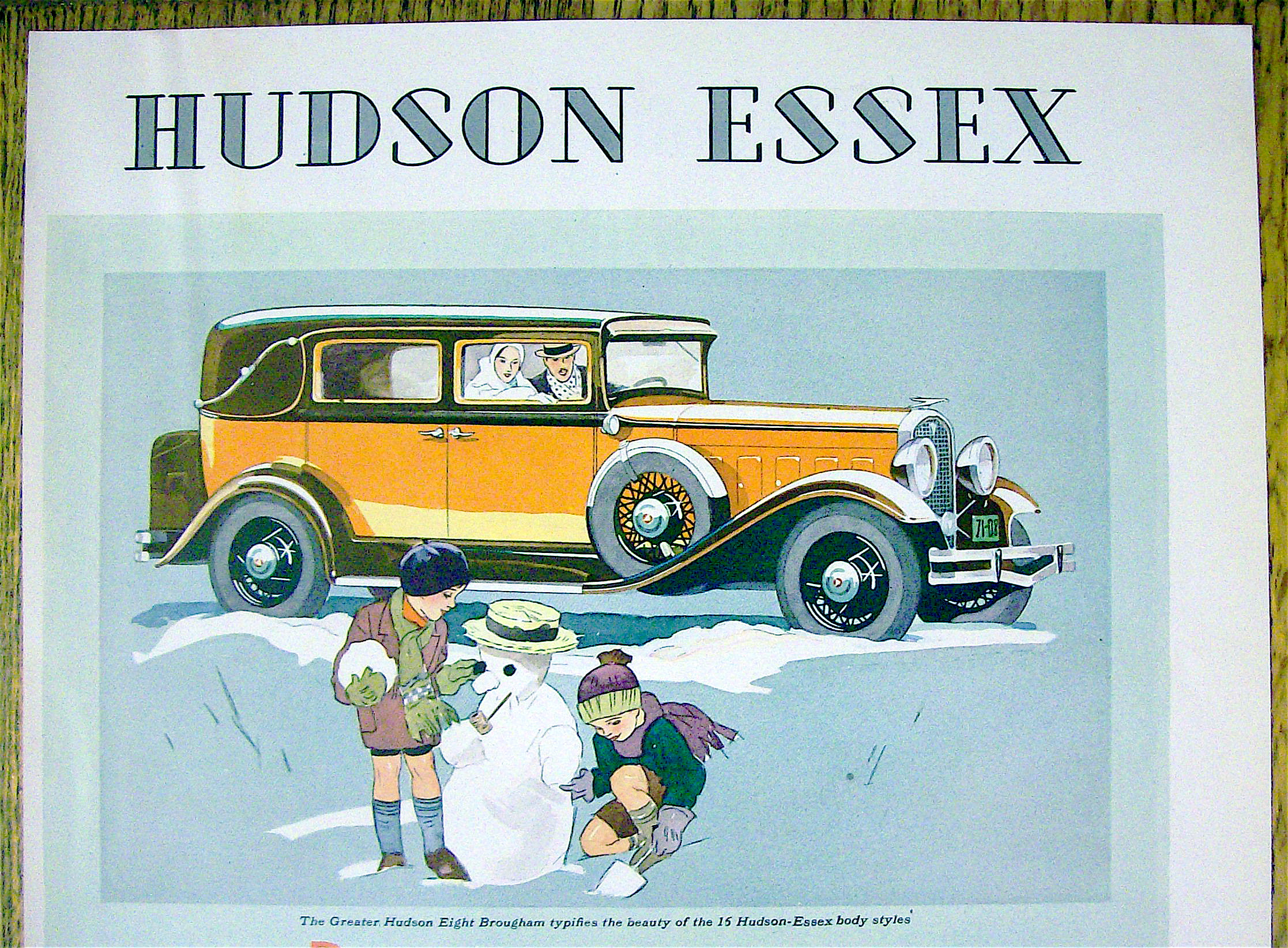 1931 Hudson Essex w/ the Greater Hudson Eight Brougham