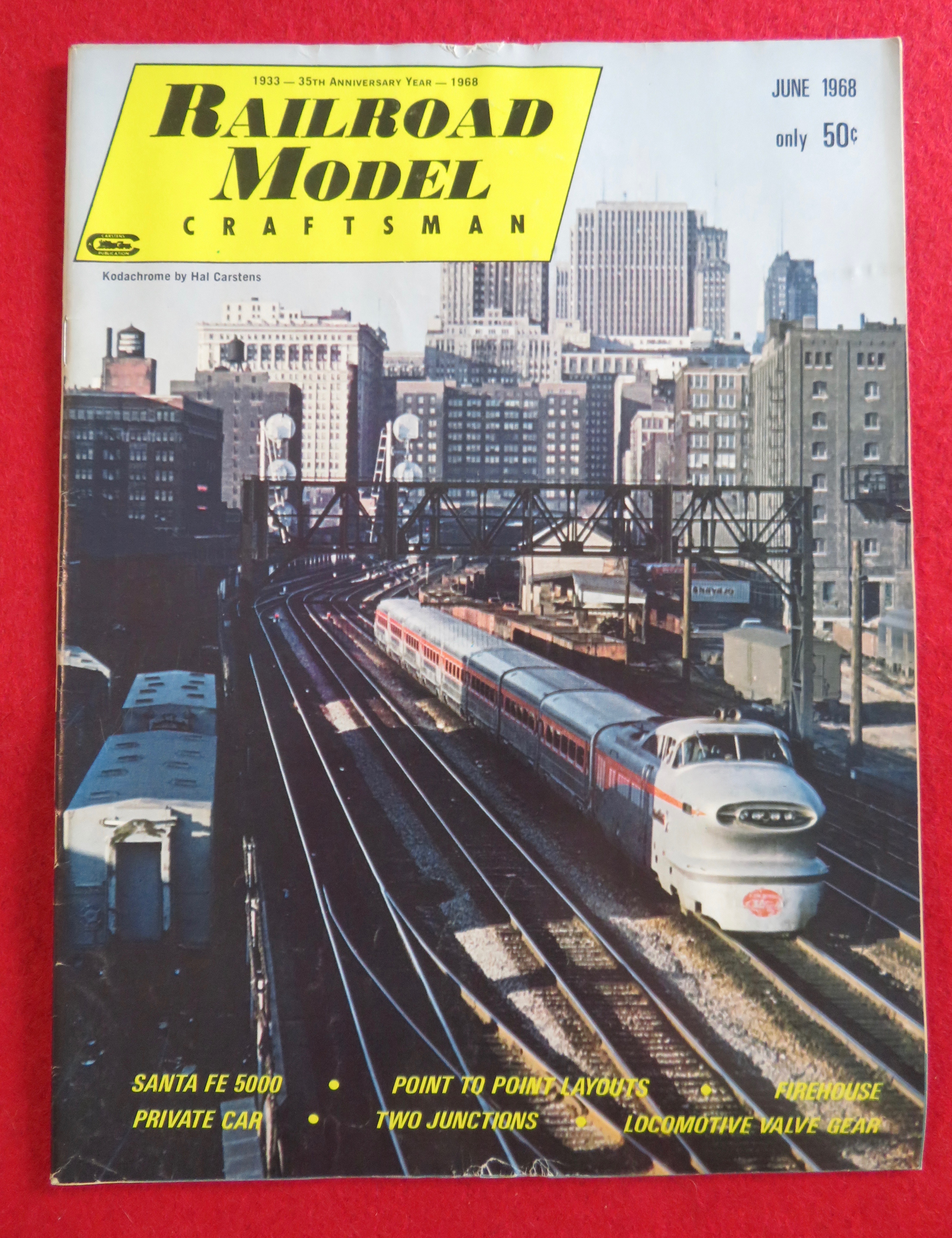 Railroad Model Craftsman Magazine June 1968