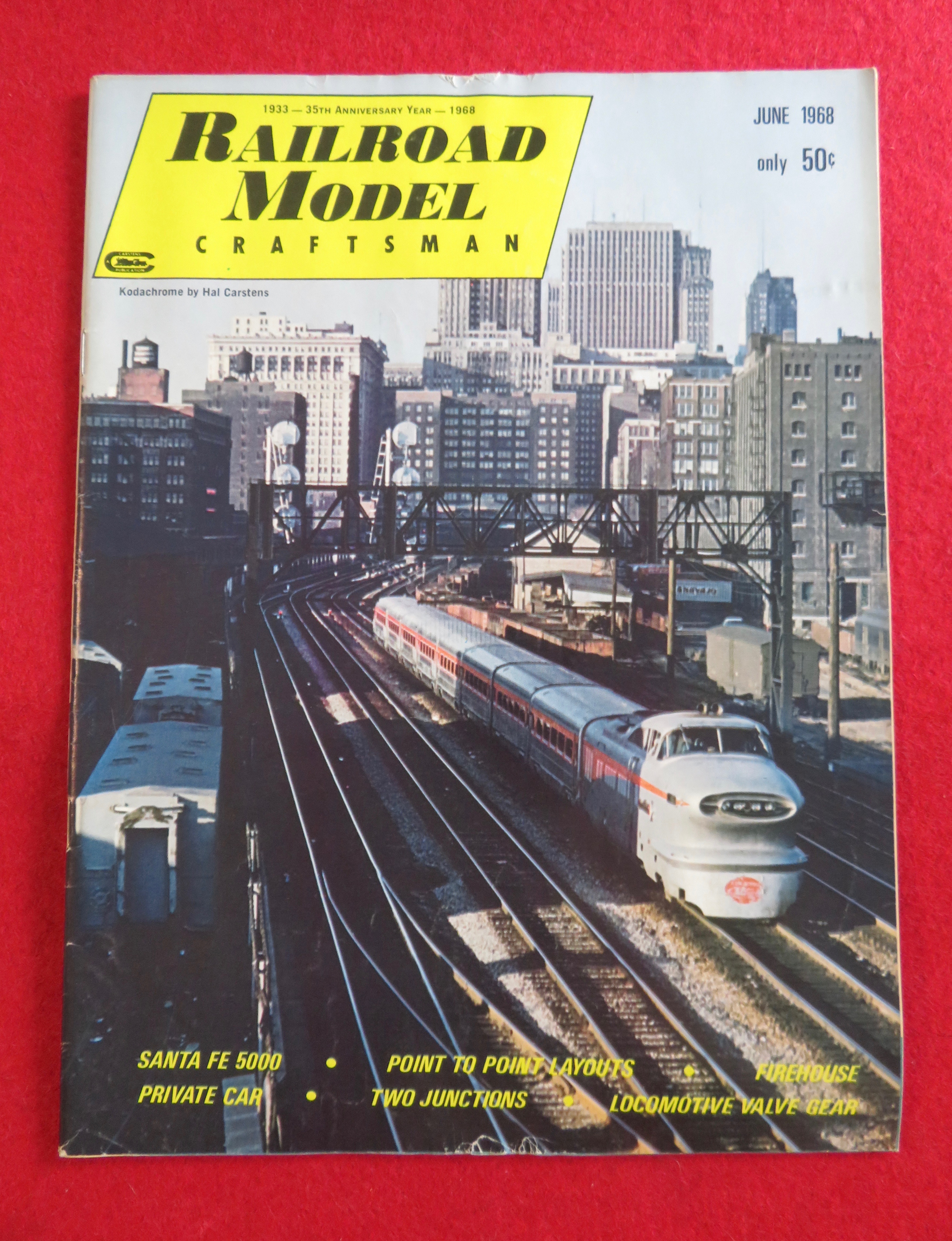 Railroad Model Craftsman Magazine June 1968