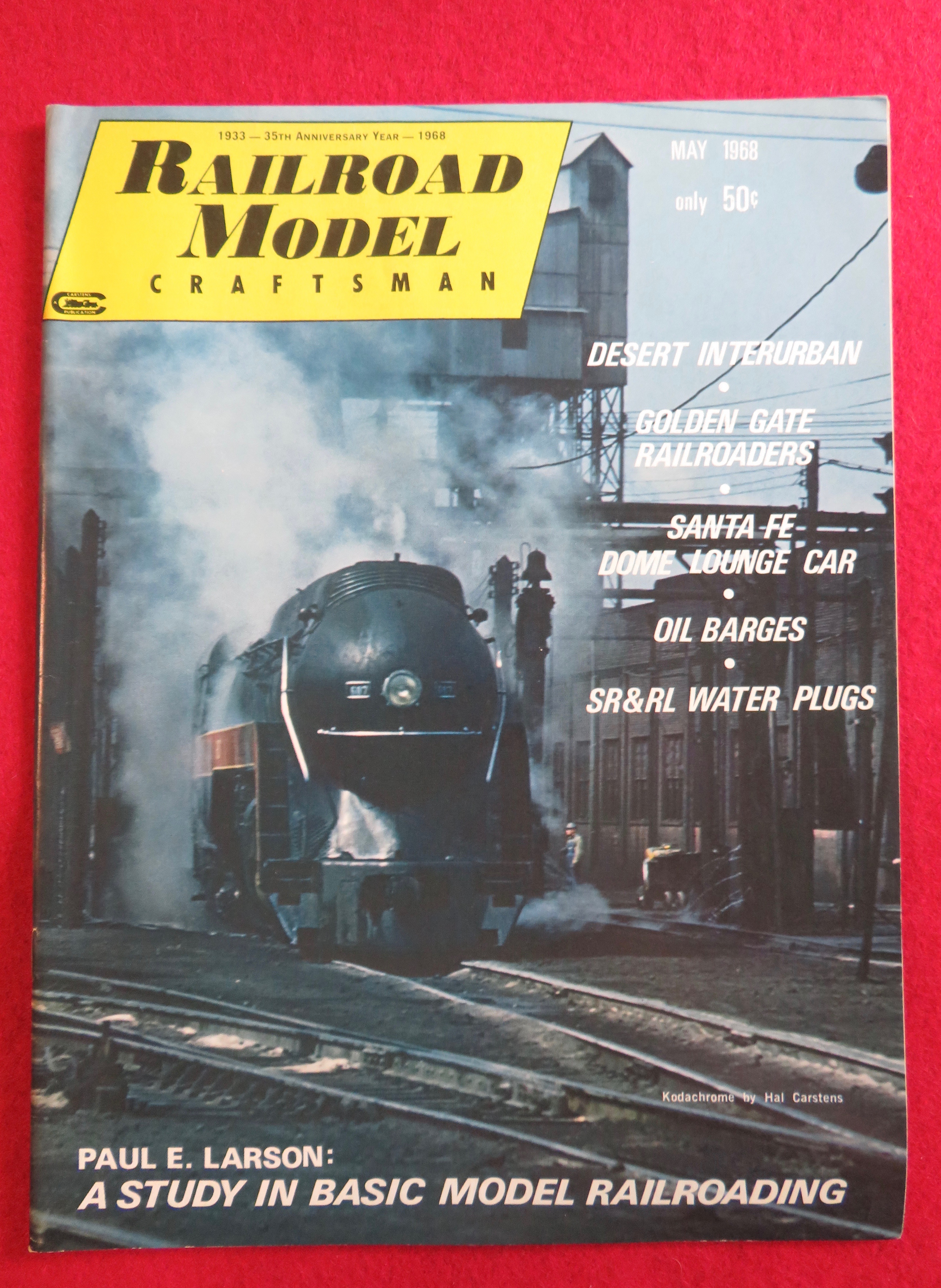 Railroad Model Craftsman Magazine May 1968