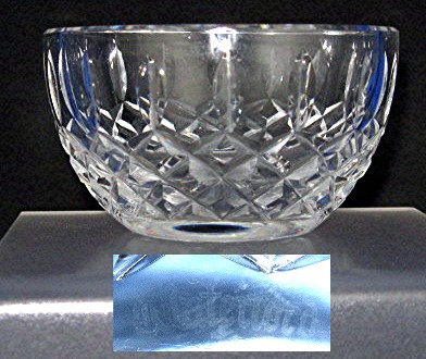 Waterford creamer and sugar set Lismore