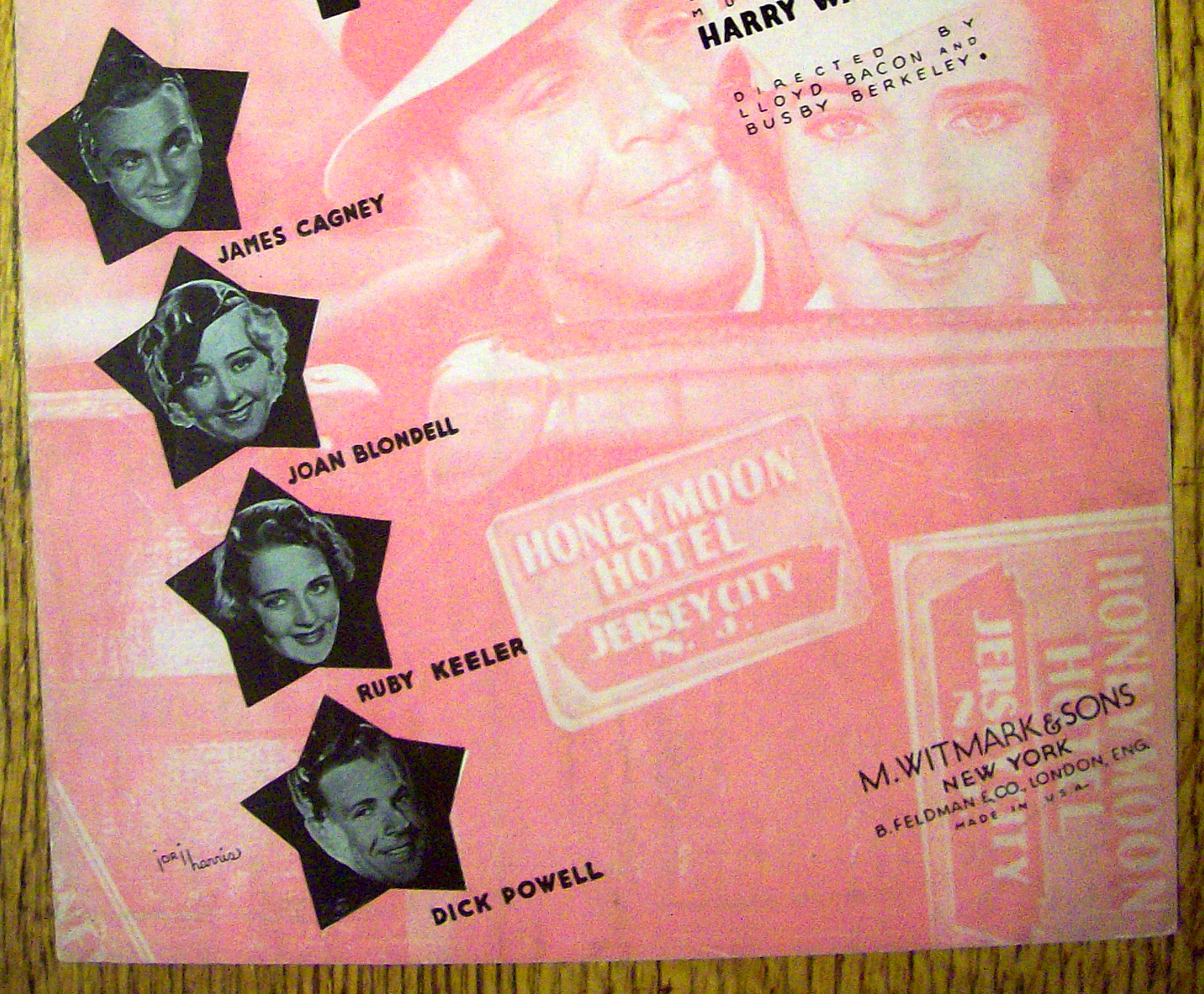 1933 Footlight Parade by Al Dubin & Harry Warren