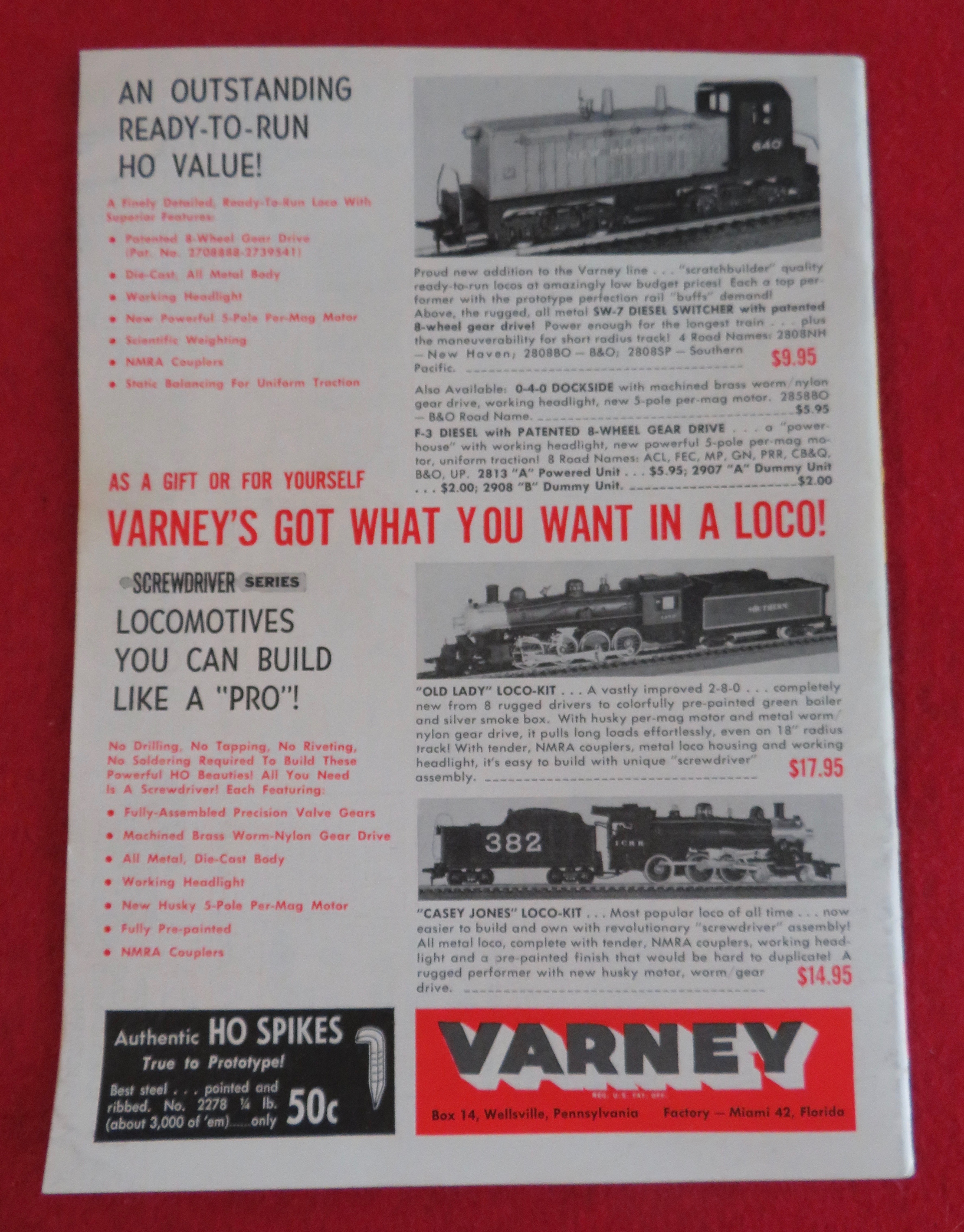 Model Railroader Magazine November 1960