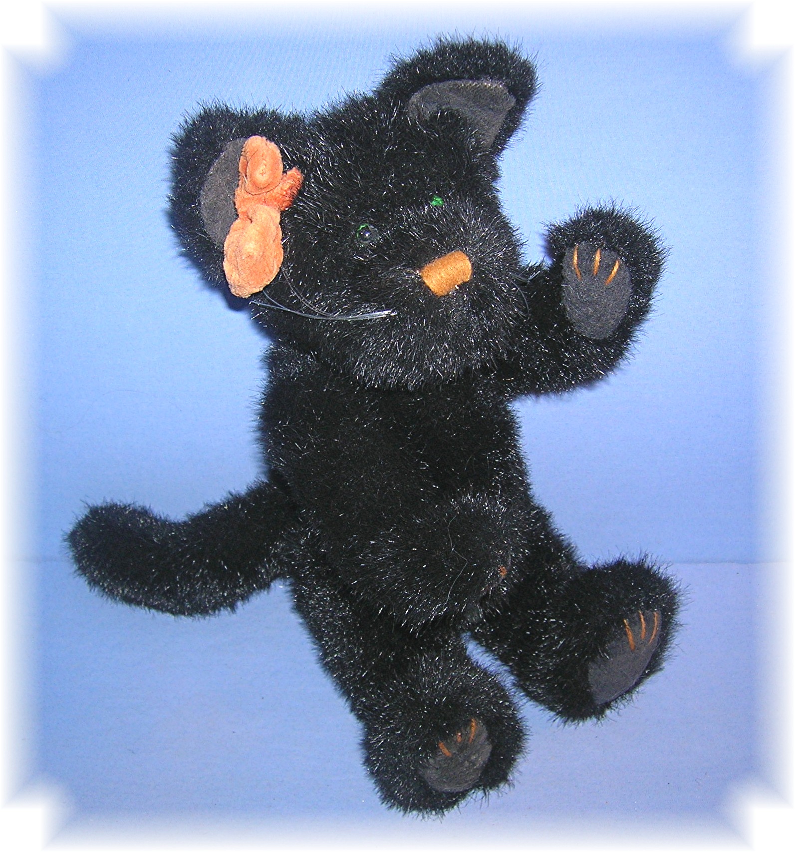 Boyds Black Kitty Cat 10 Inch