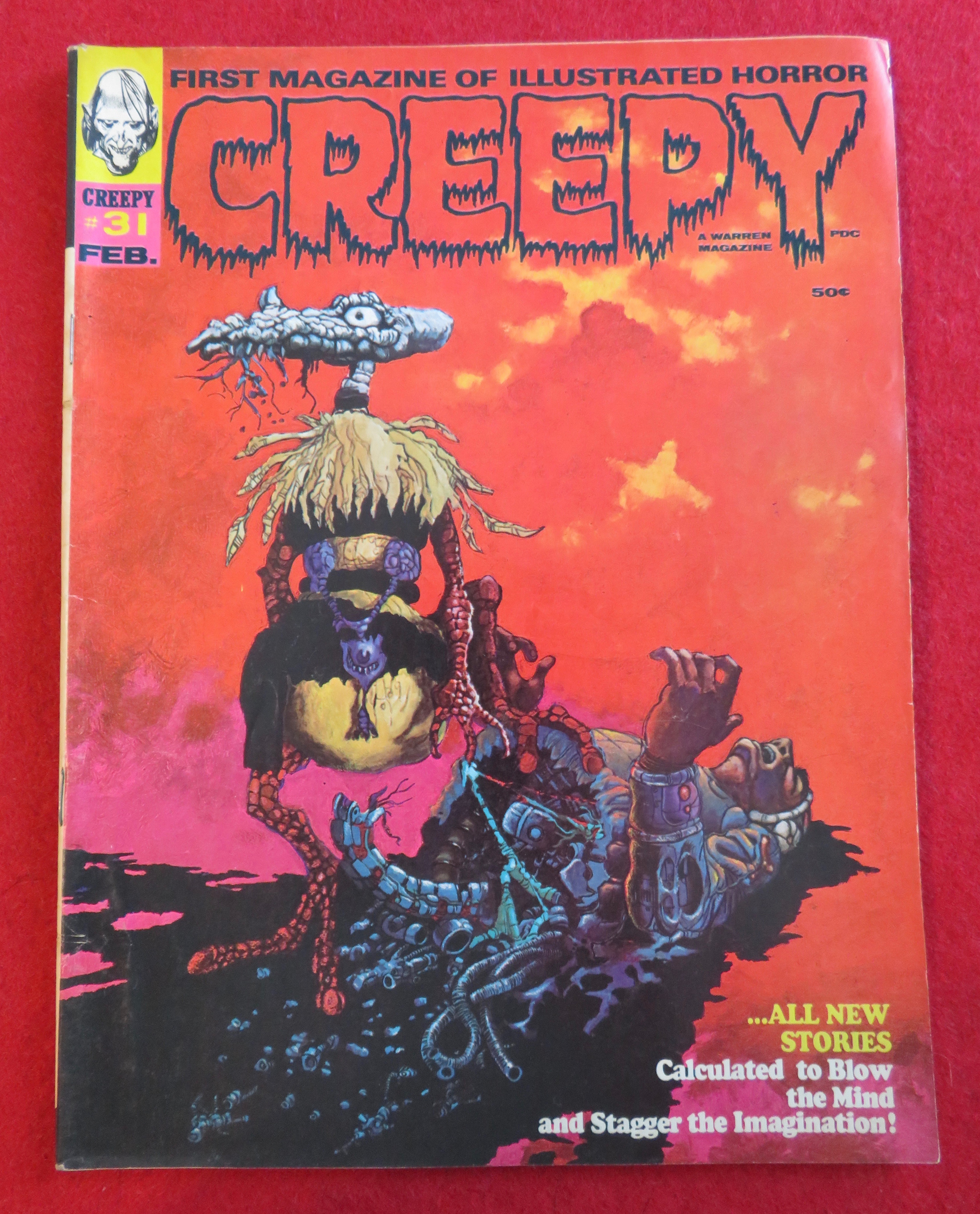 Creepy Magazine # 31 February 1969 Telephoto Troll