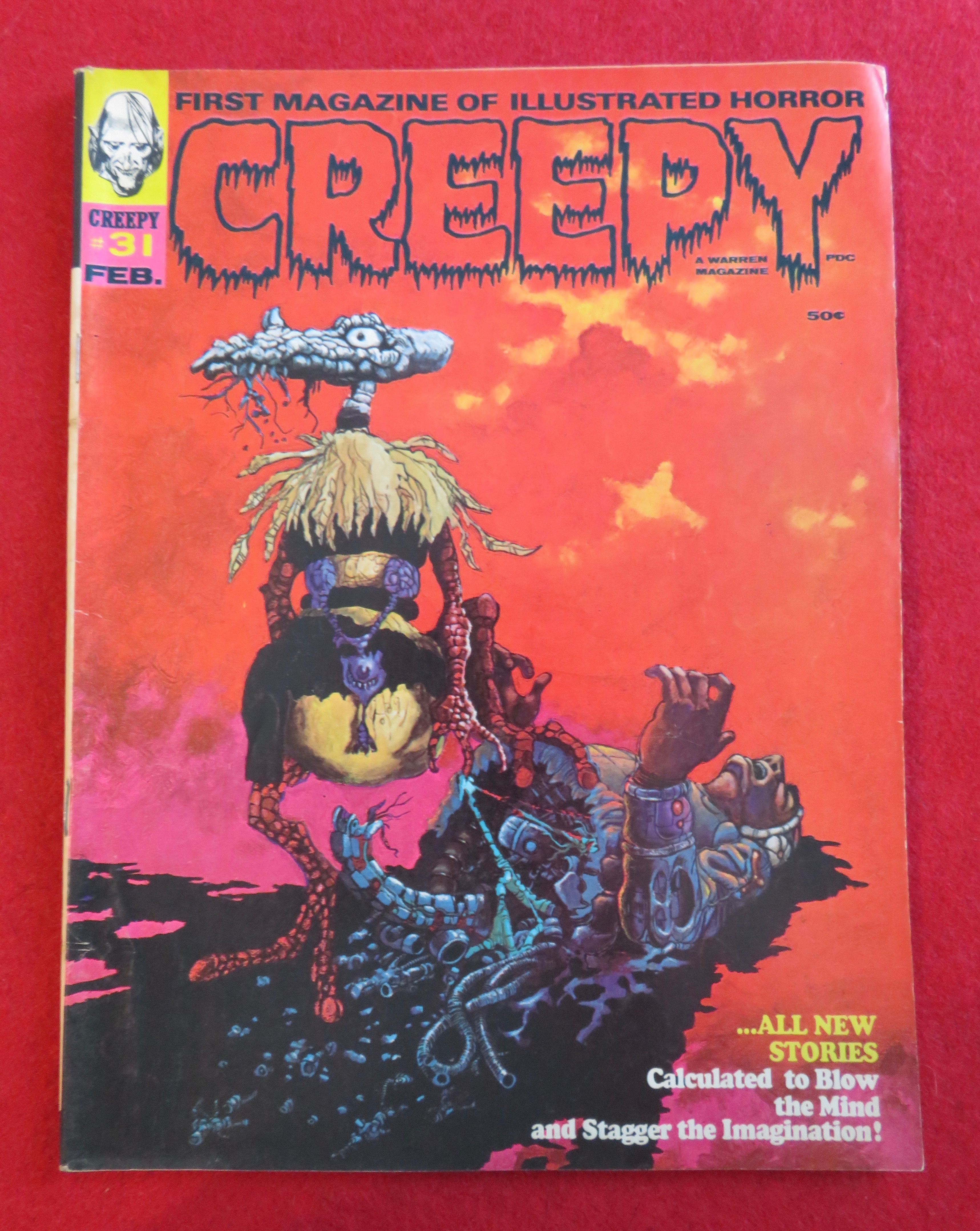 Creepy Magazine # 31 February 1969 Telephoto Troll