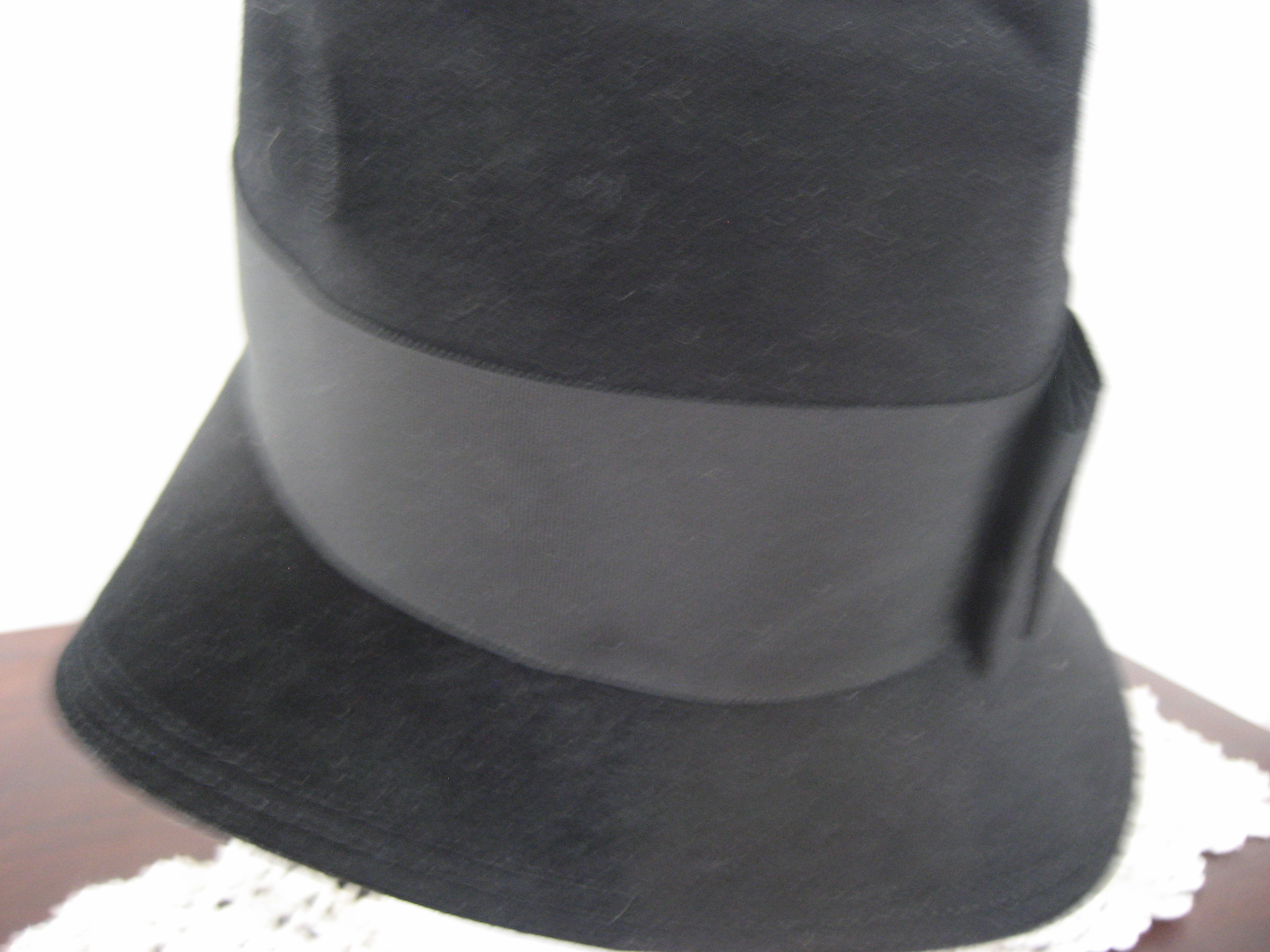Black Wool Hat