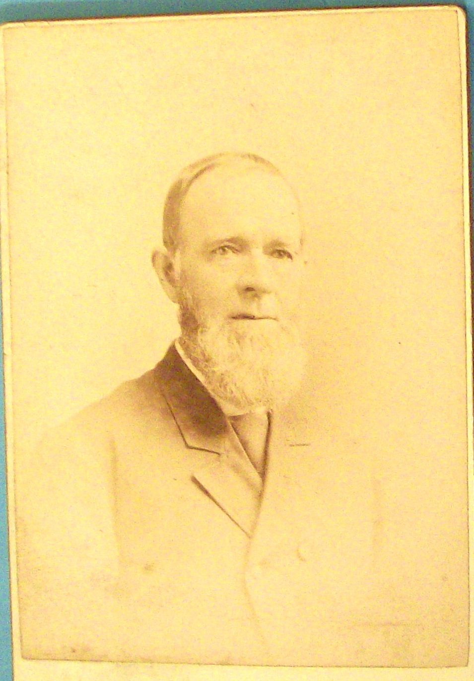 Cabinet Photo of a Bearded Man - Peter Hensel