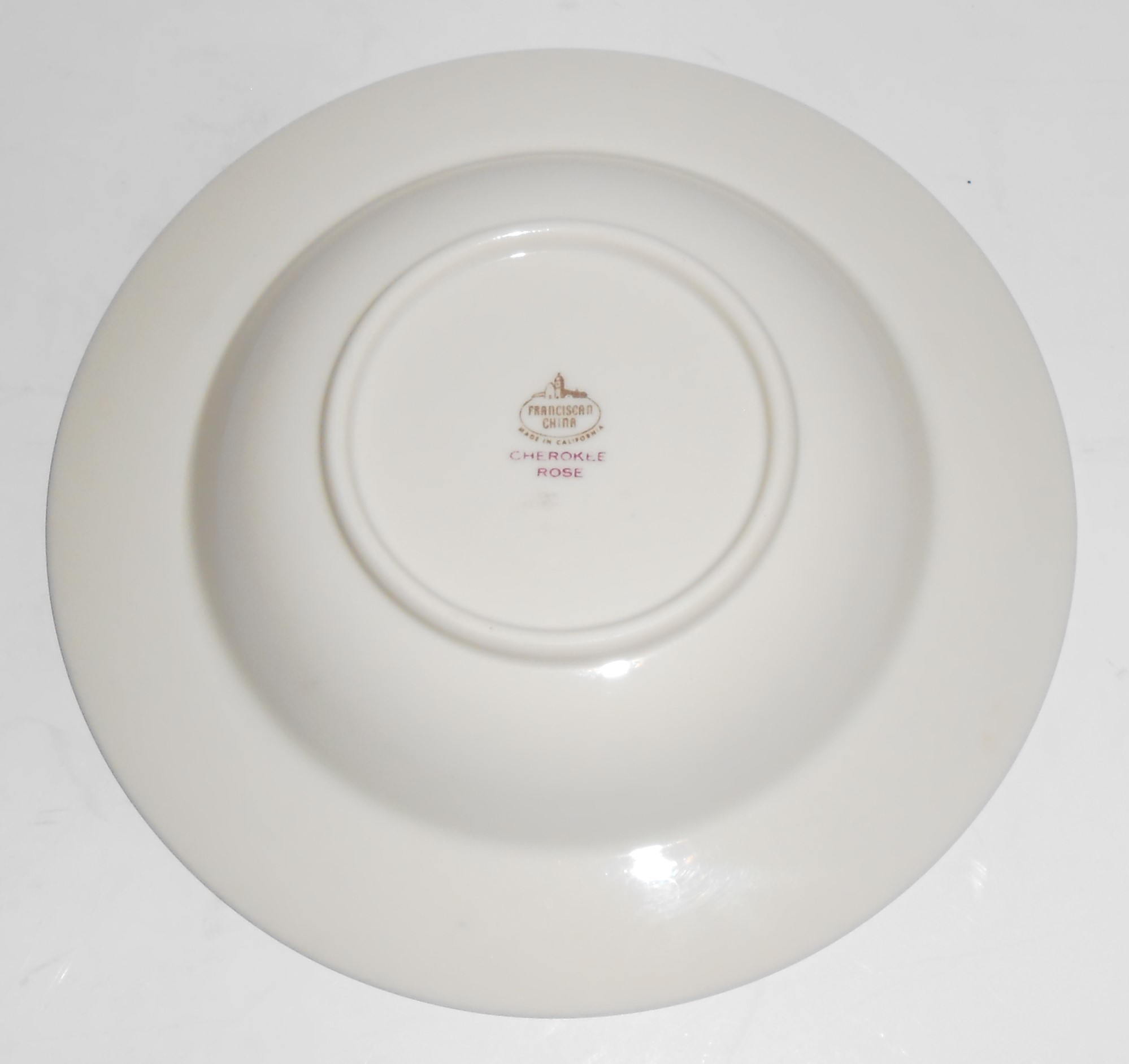 Franciscan Pottery China Cherokee Rose Fruit Bowl