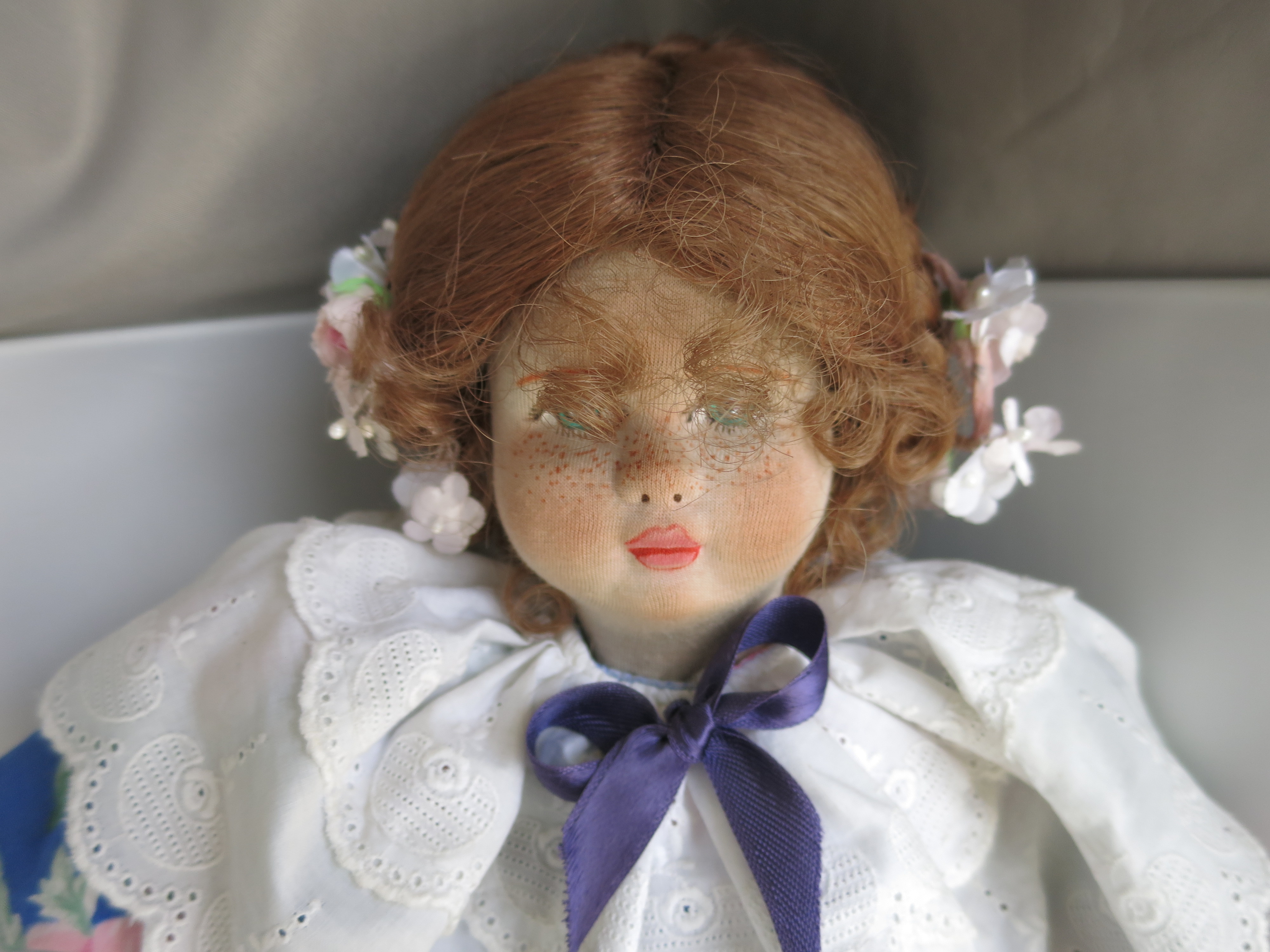 Lenci Cloth Stockinette Doll 22 3/4 inch no tags no box