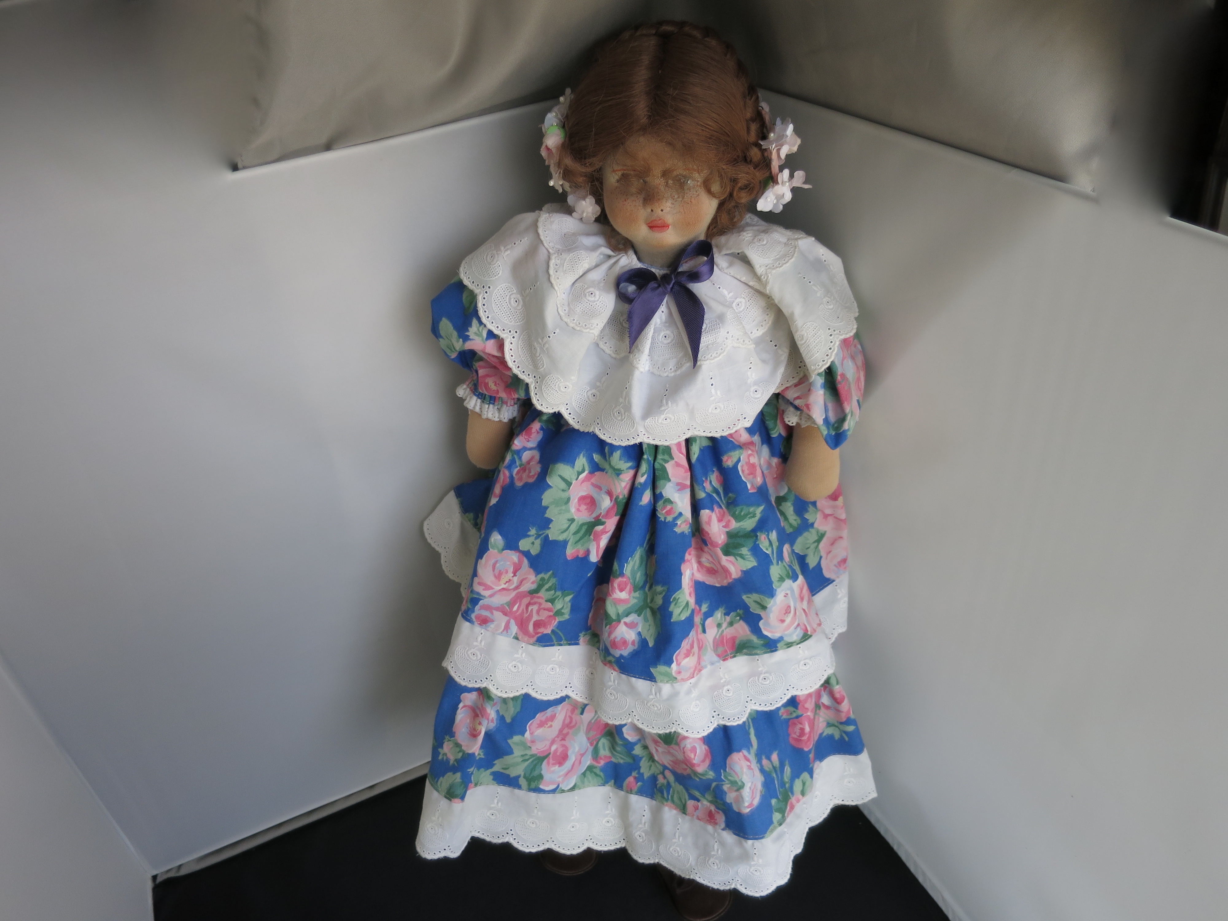 Lenci Cloth Stockinette Doll 22 3/4 inch no tags no box
