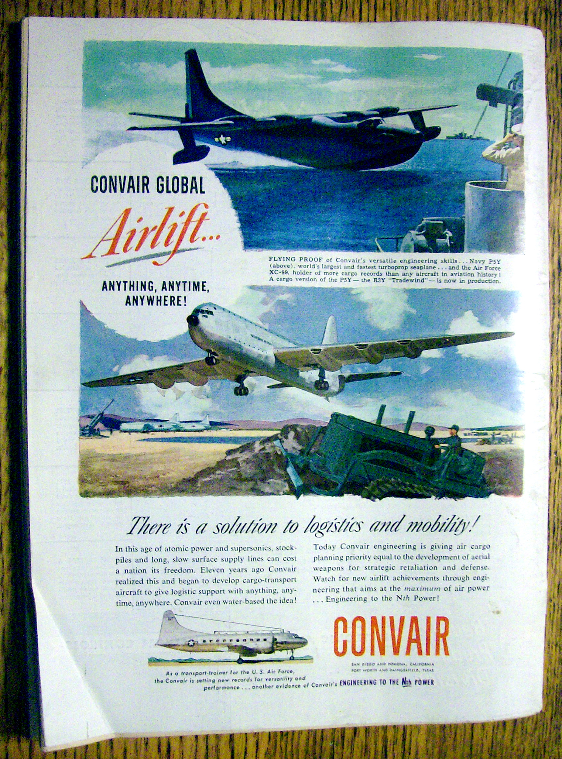 Air Force Magazine September 1953 Anniversary Issue