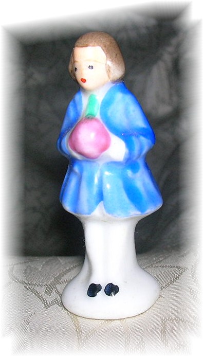 2 Inch Tall Cina Figurine Made In Japan