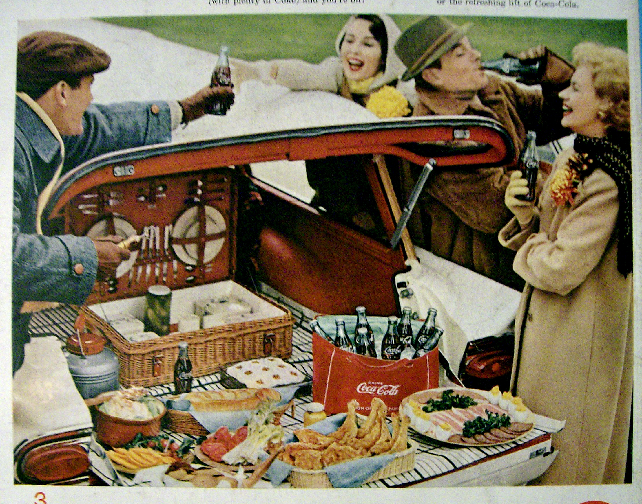 1958 Coca Cola (Coke) w/ Drive Your Buffet To The Game