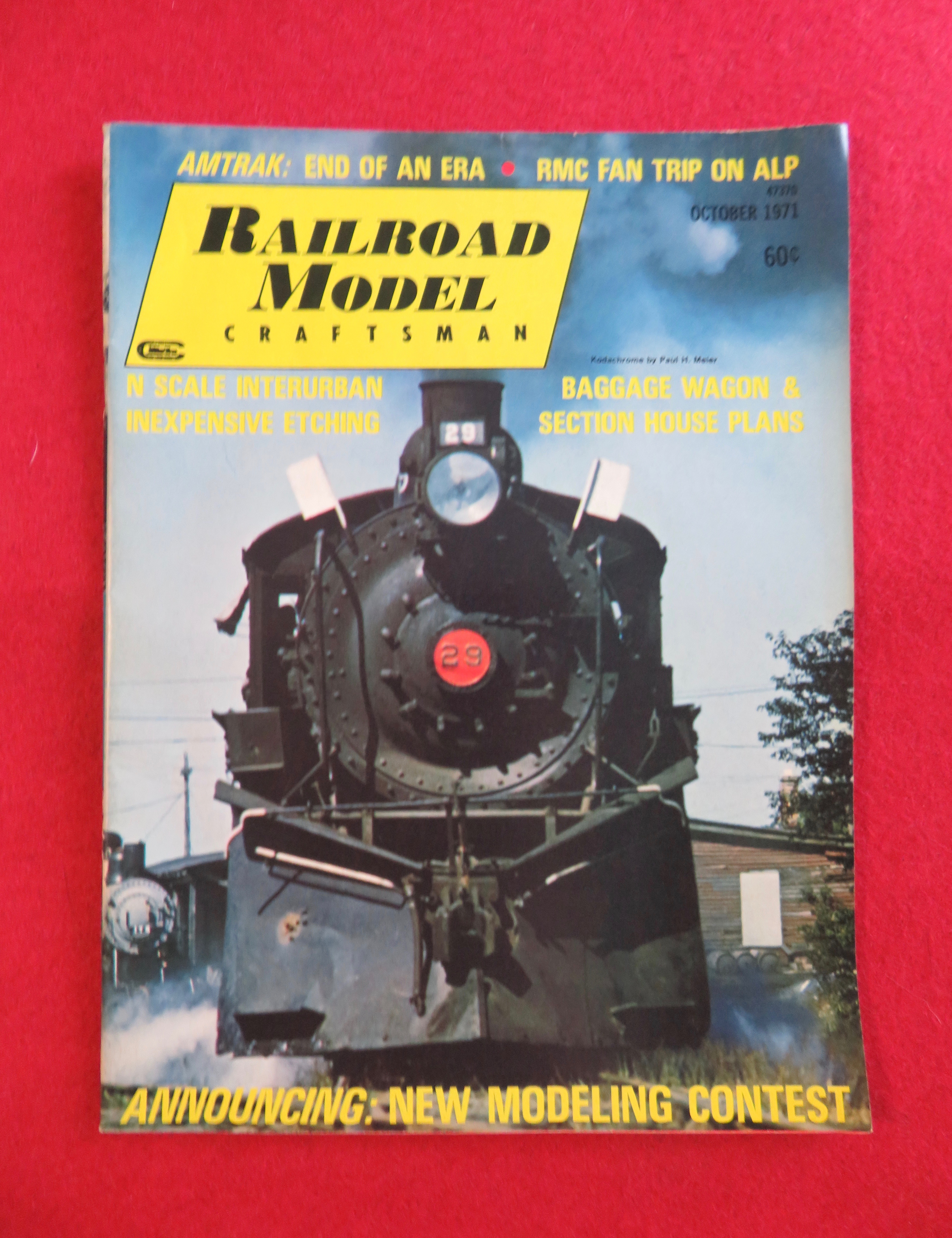 Railroad Model Craftsman Magazine October 1971
