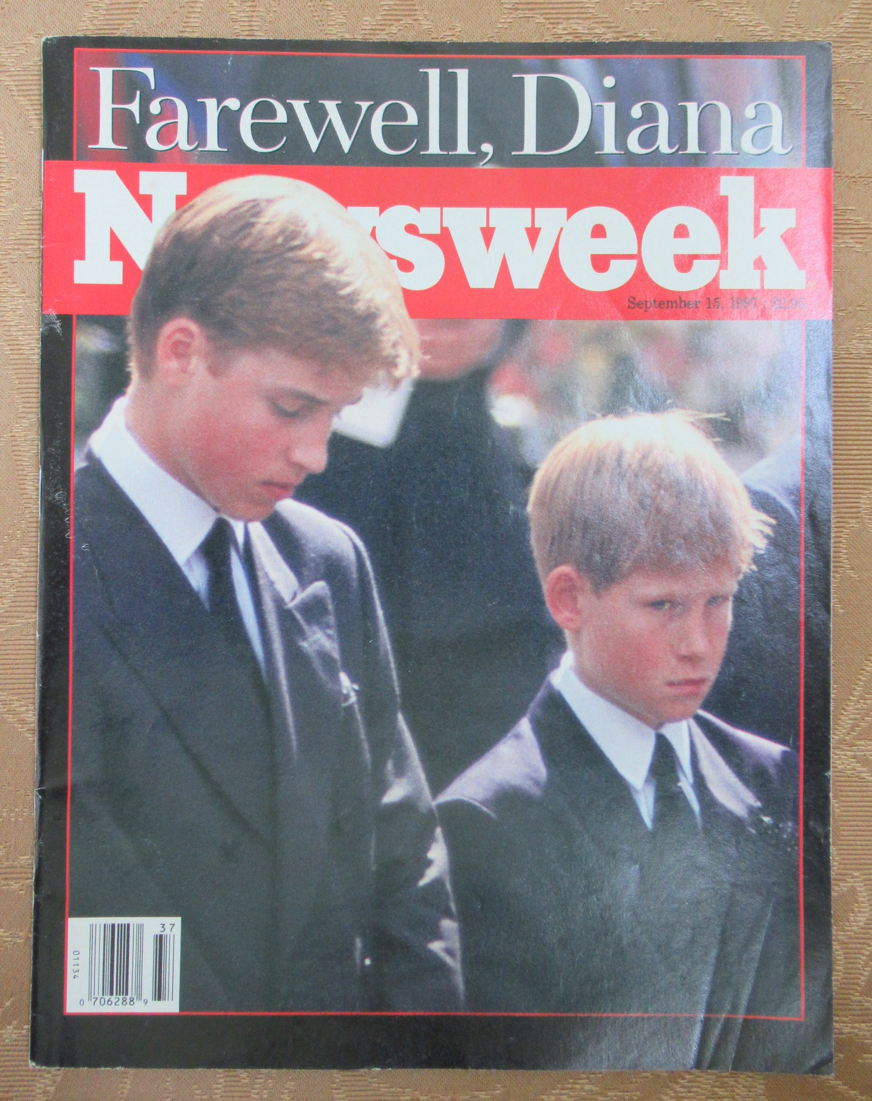 Newsweek Magazine September 15, 1997 Farewell, Diana