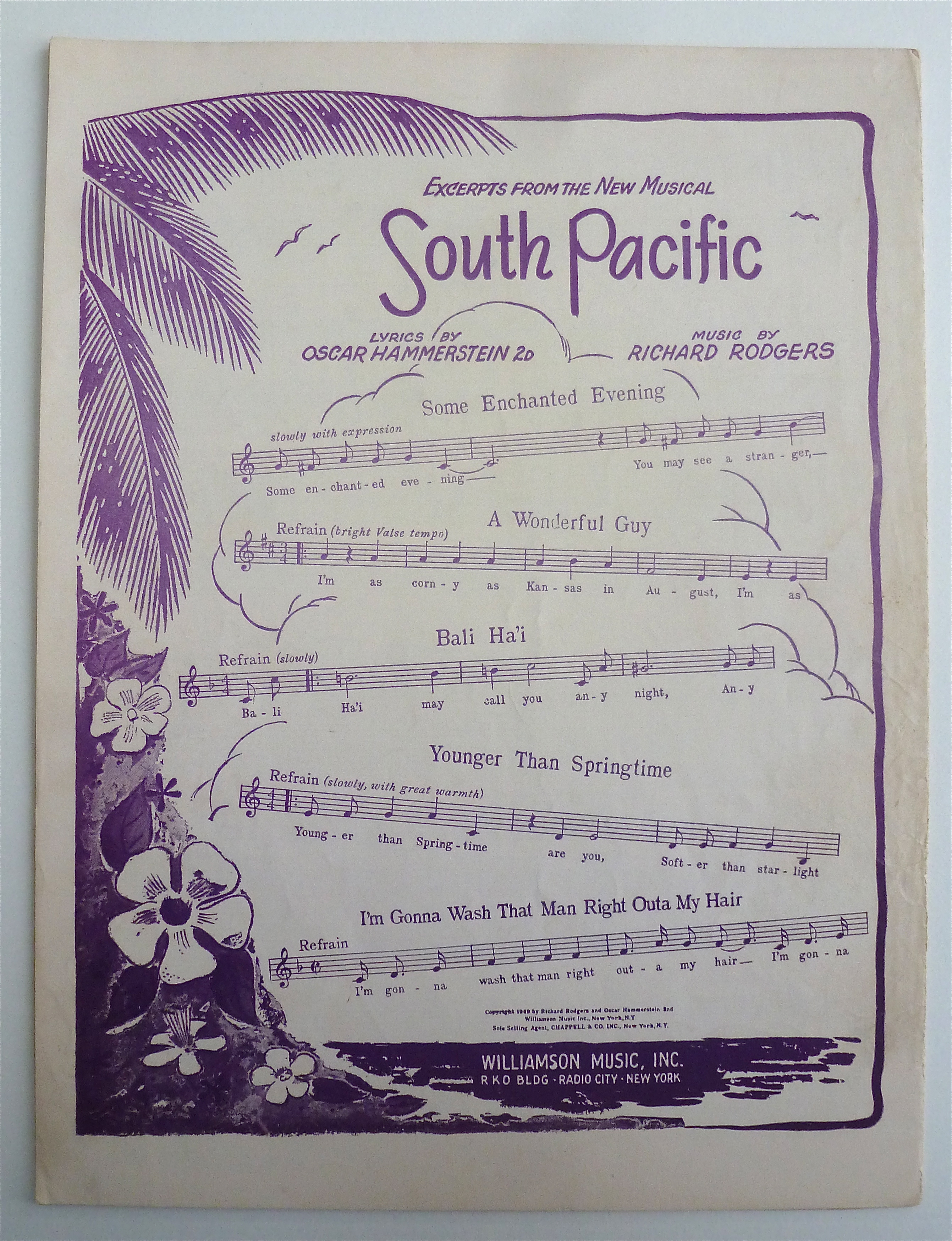 Sheet Music For 1936 Slaughter On Tenth Avenue