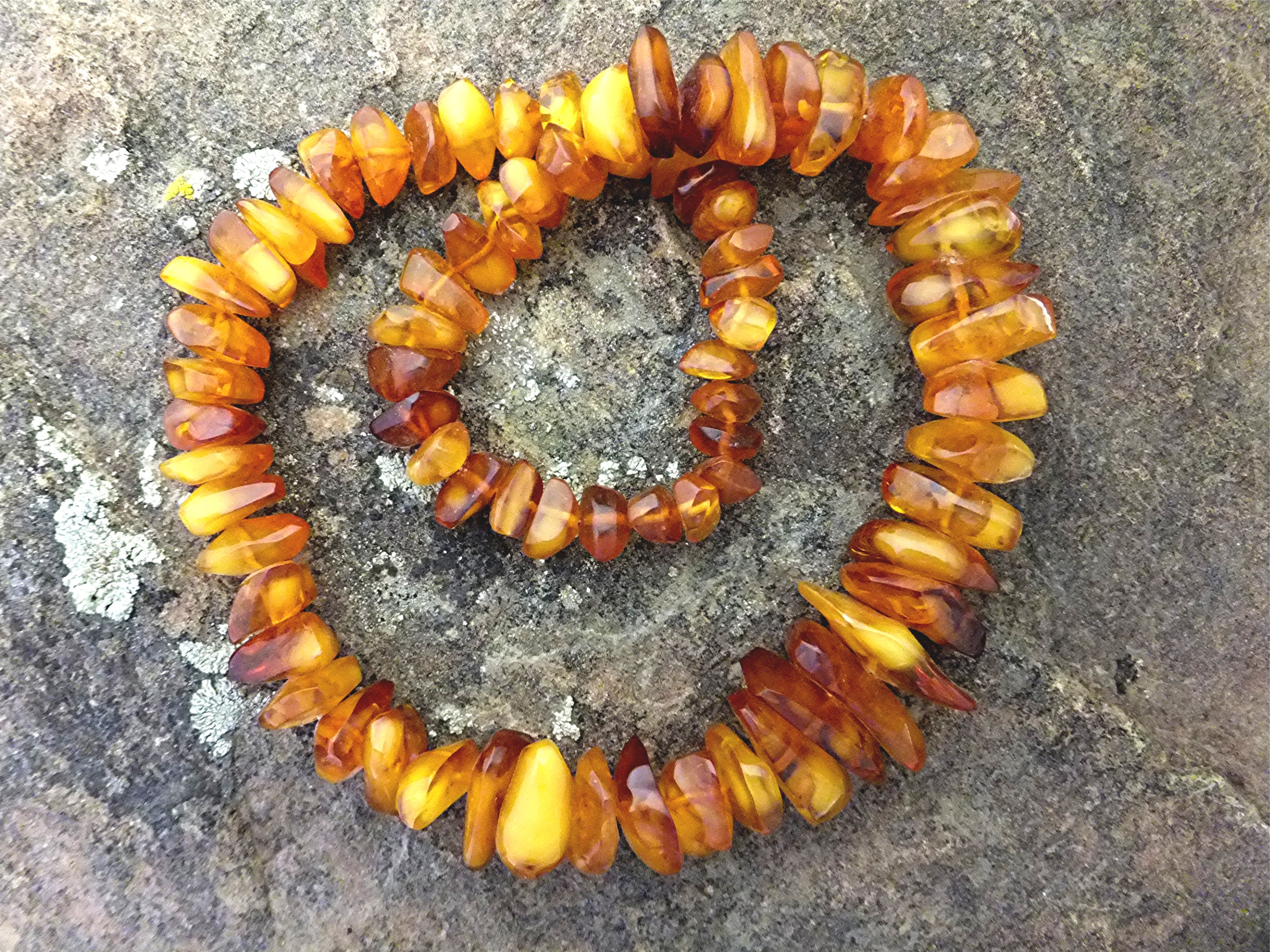 Baltic Amber Butterscotch Honey Large 26 Inch Necklace