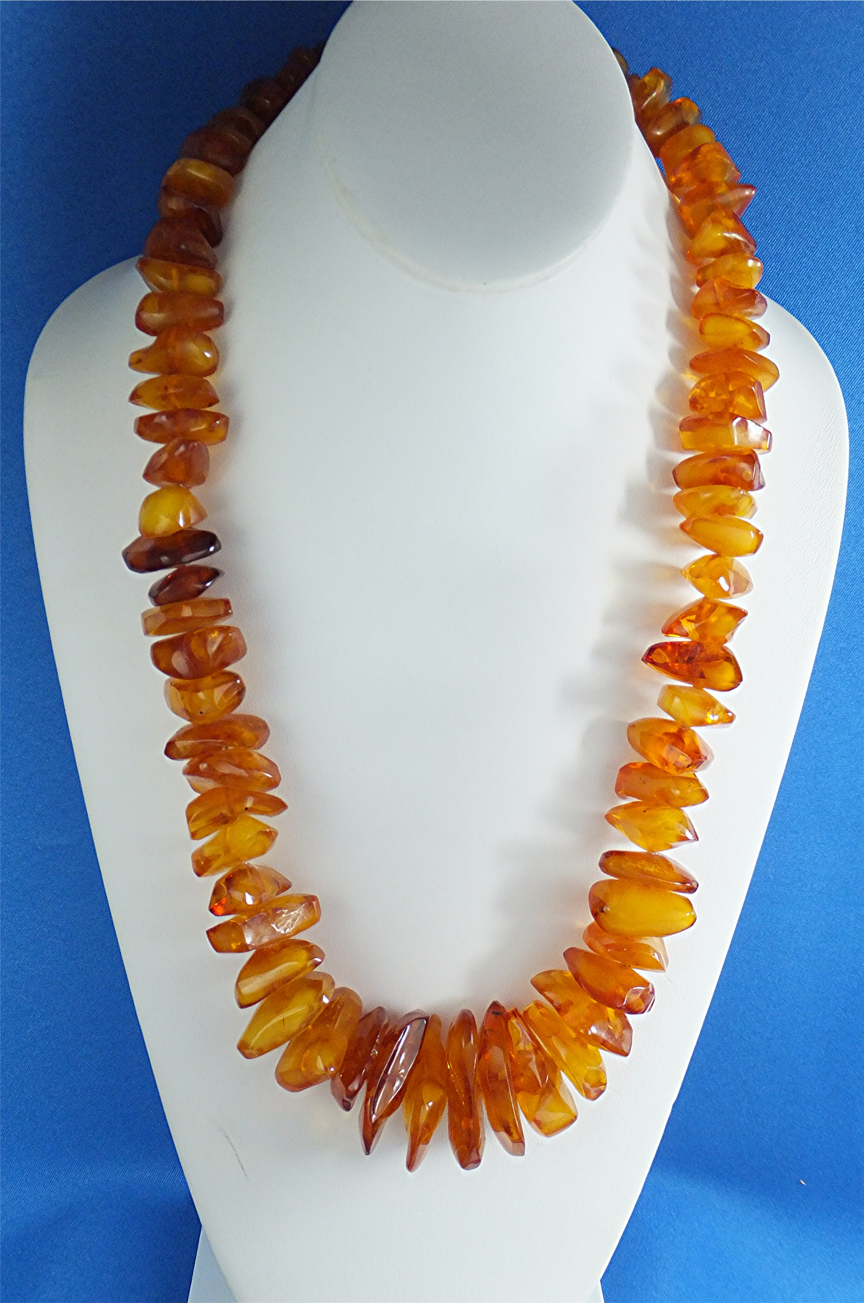 Baltic Amber Butterscotch Honey Large 26 Inch Necklace